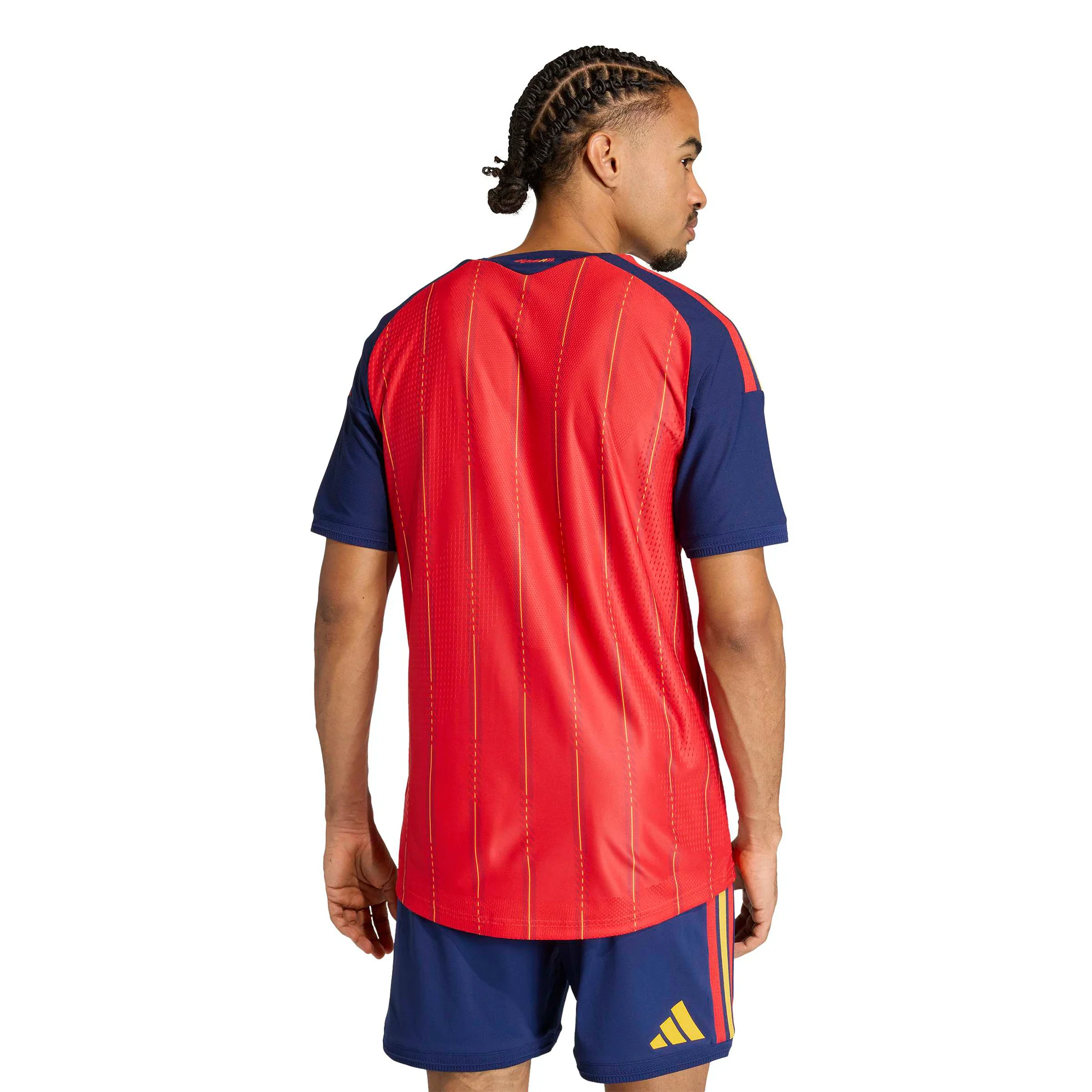 Spain 26 Home Authentic Football Shirt - Image 2