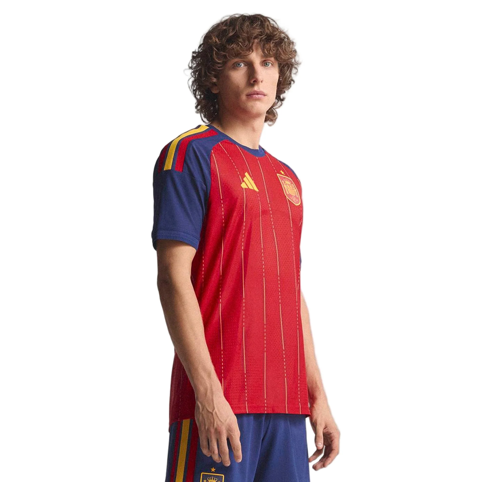 Spain 26 Home Authentic Football Shirt - Image 4