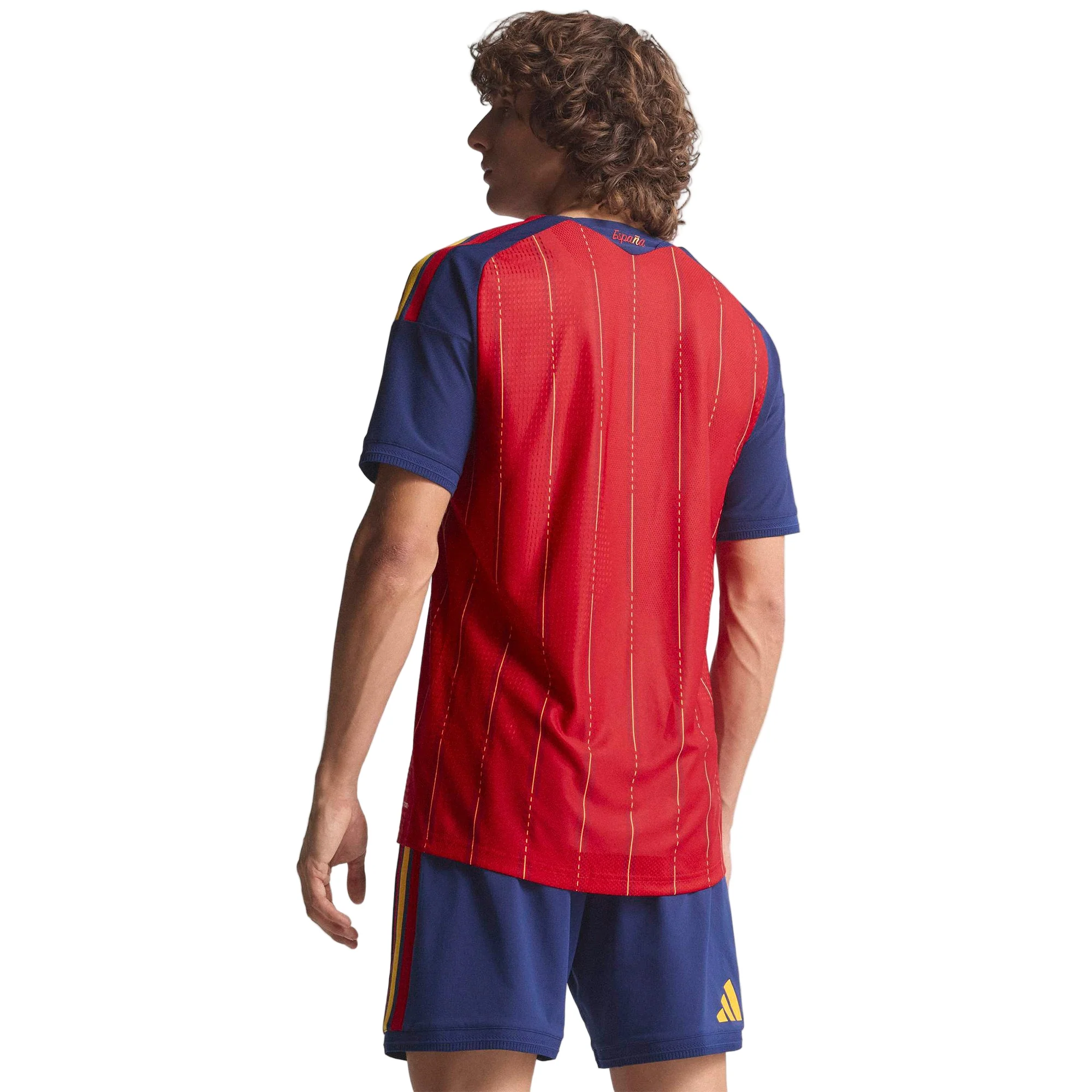 Spain 26 Home Authentic Football Shirt - Image 5