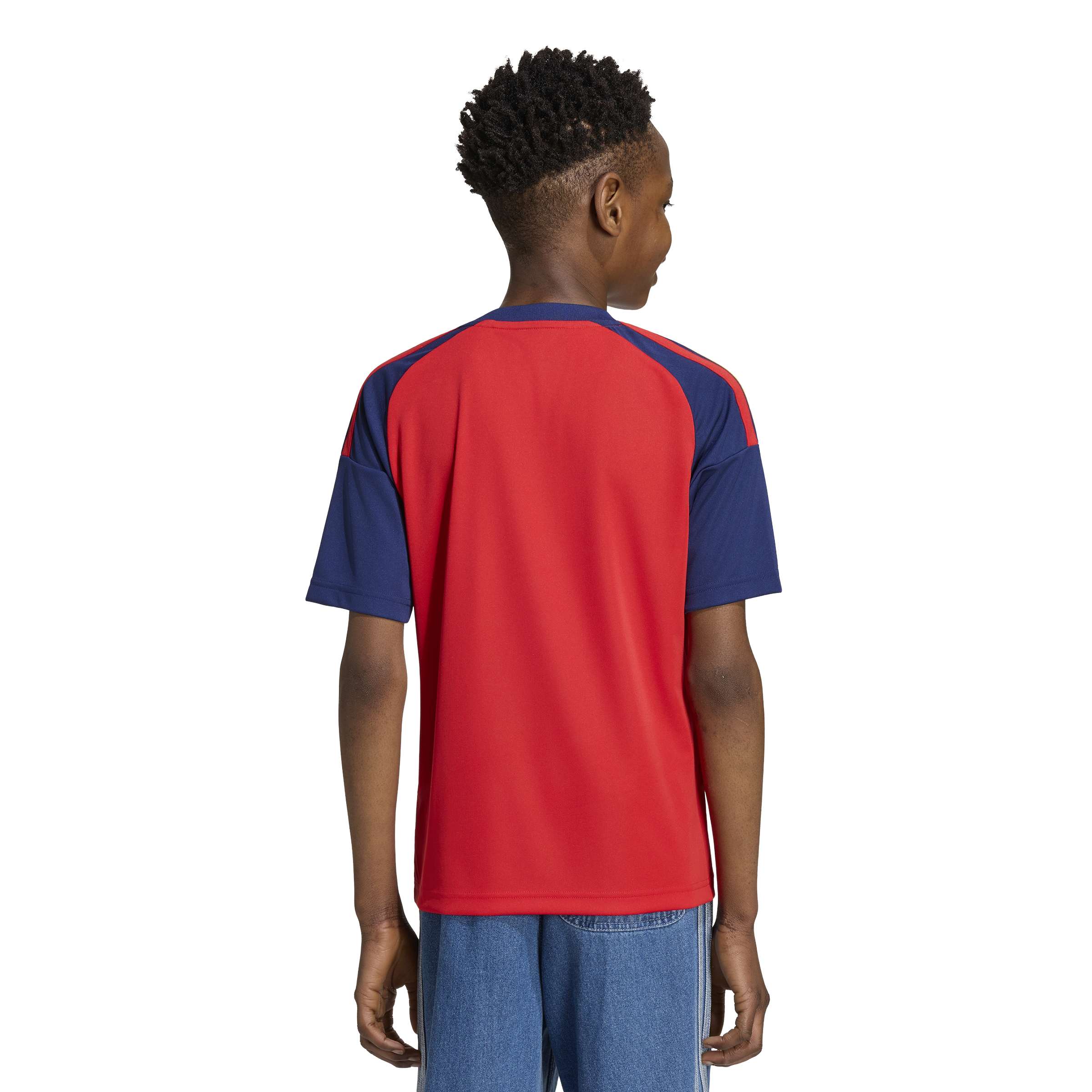 Spain 26 Home Fan Football Shirt Jnr - Image 5