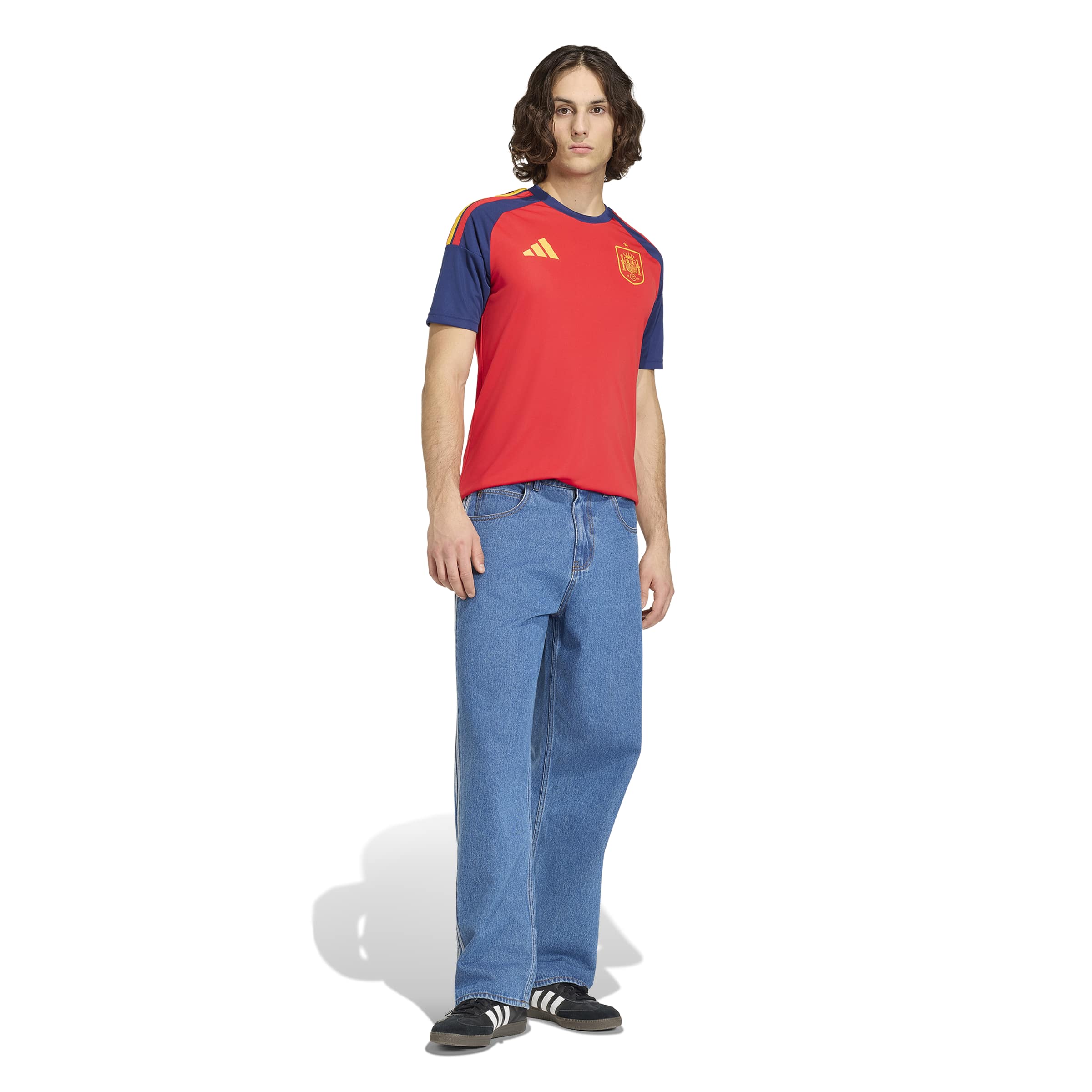Spain 26 Home Fan Football Shirt - Image 3