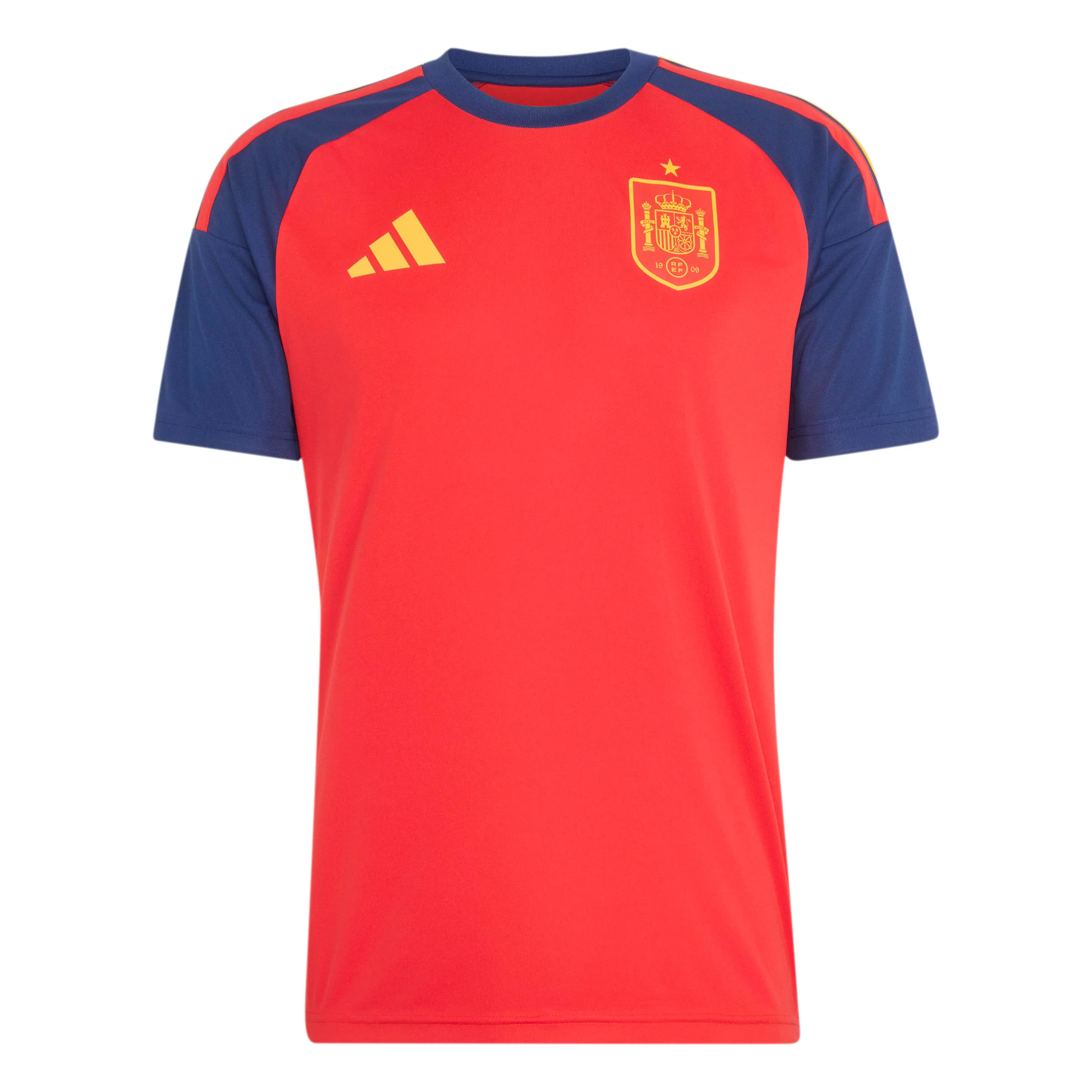 Spain 26 Home Fan Football Shirt - Image 7