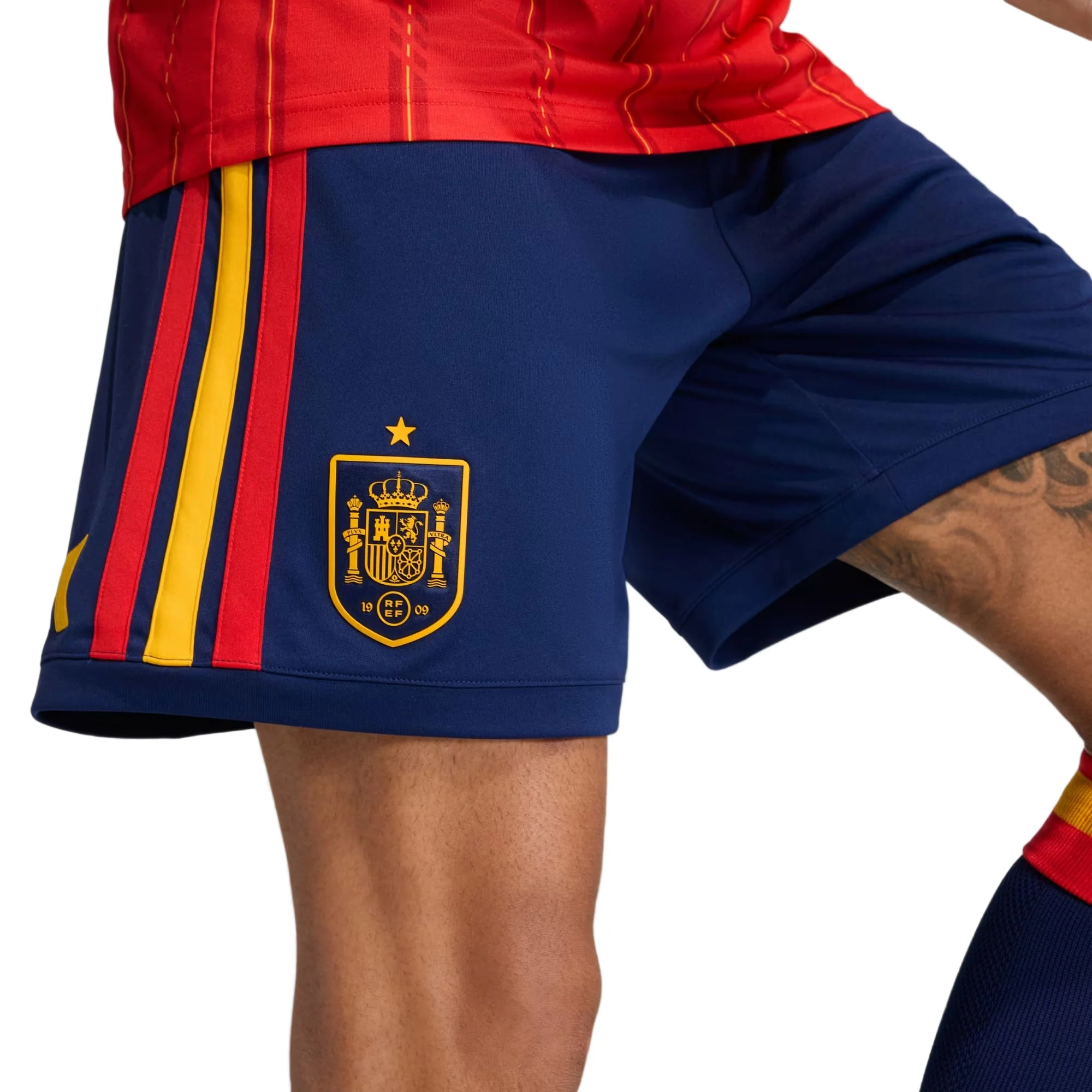Spain 26 Home Football Shorts - Image 4