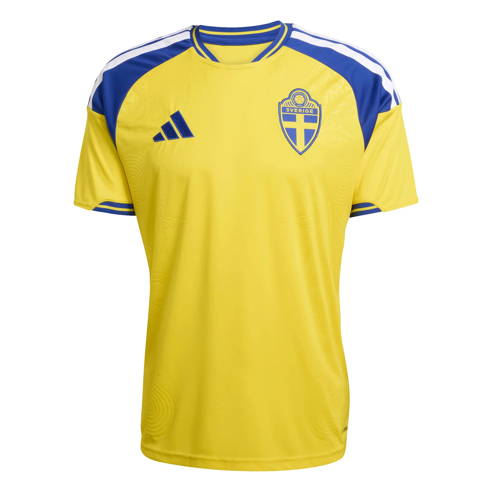 Sweden 26 Home Football Shirt - Image 7