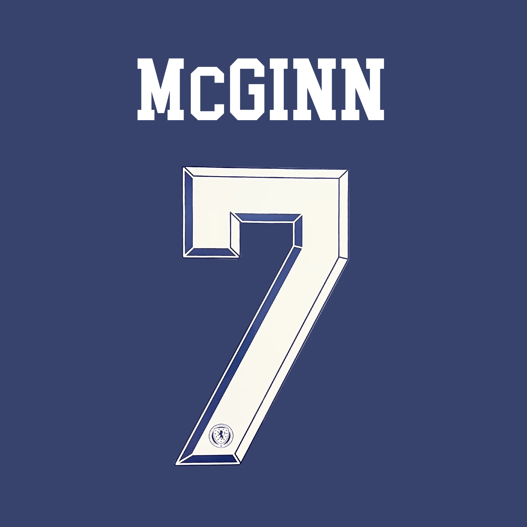 Adult - McGinn 7 - Scotland 26 Home/Away Print Set