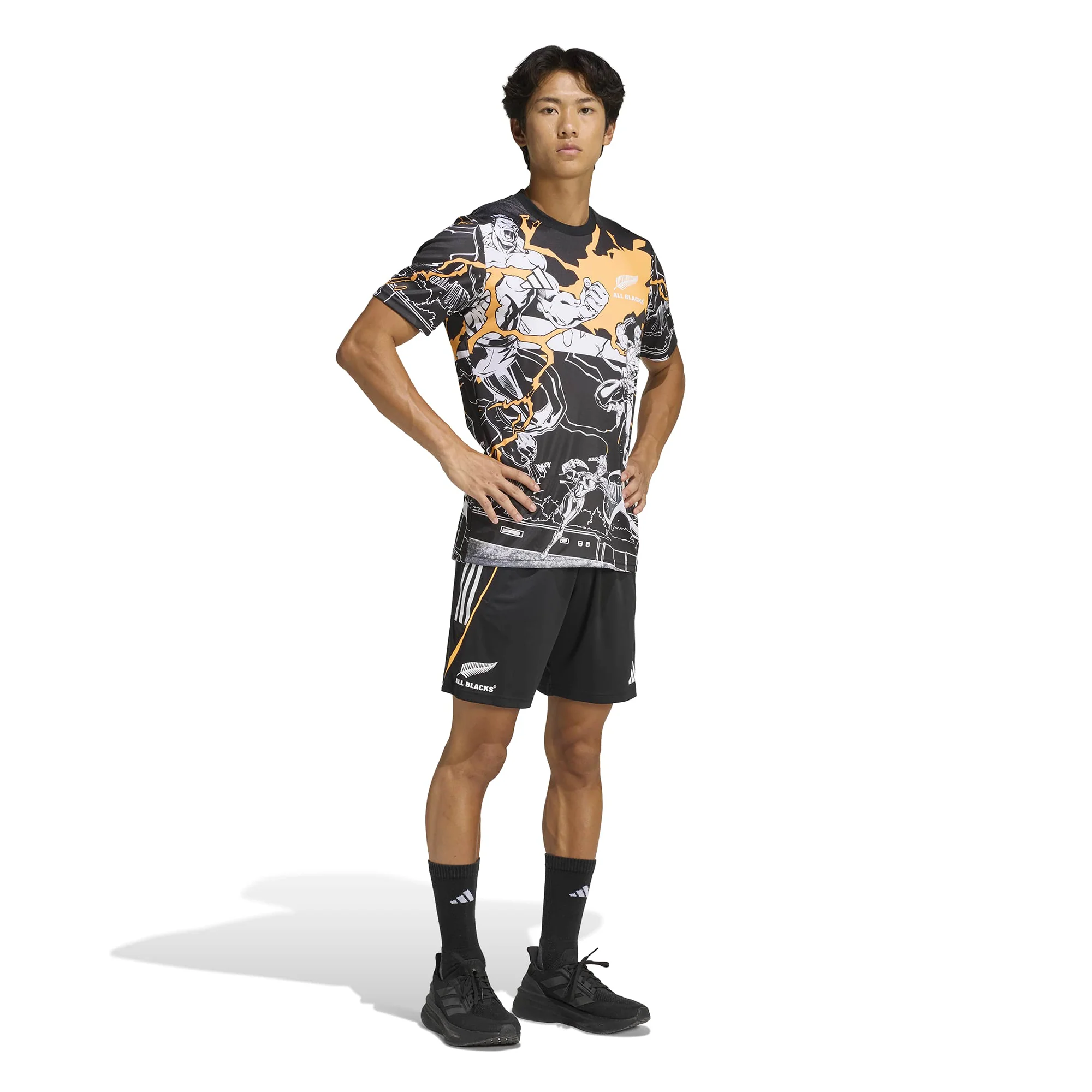All Blacks Captain's Run Rugby Shirt - Image 3