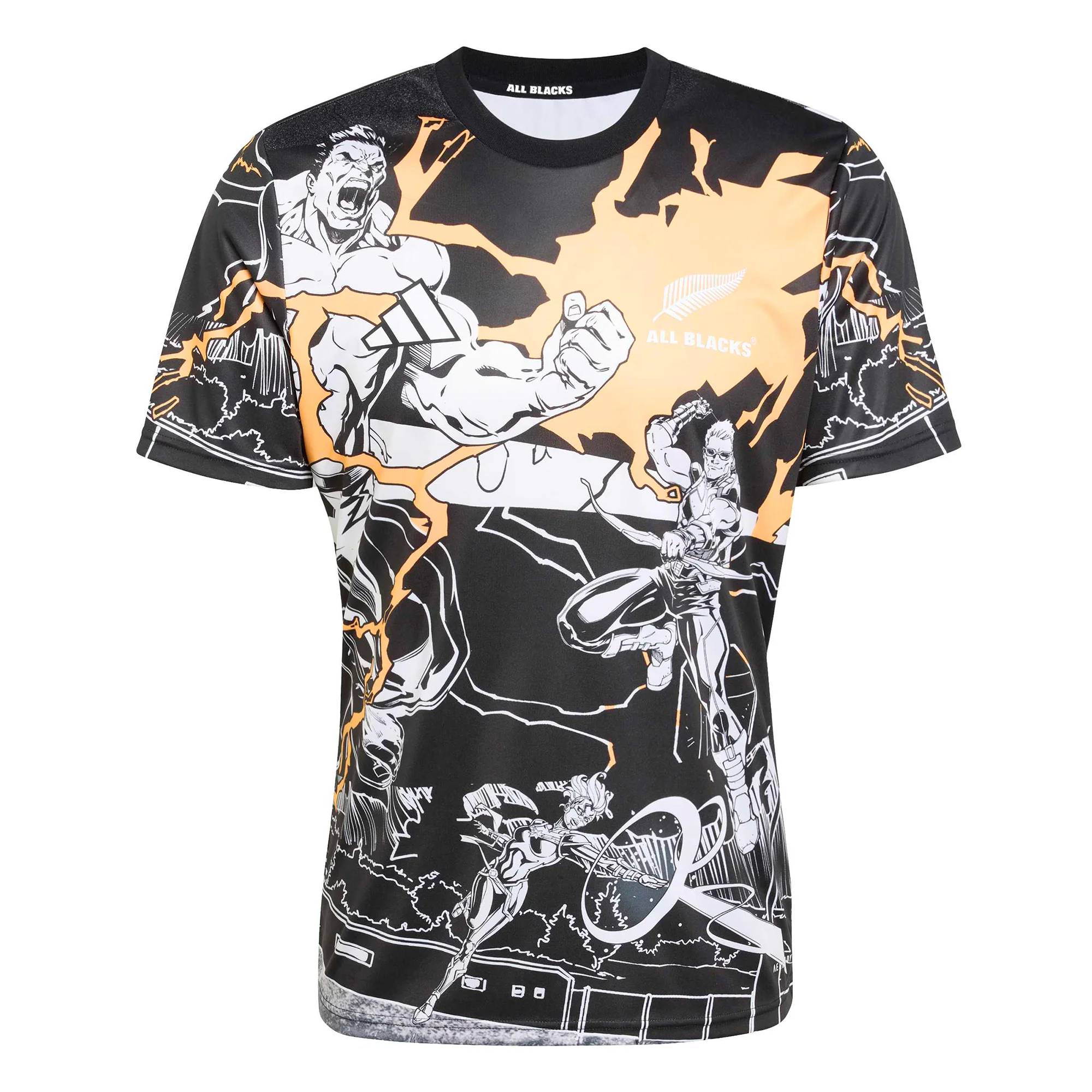All Blacks Captain's Run Rugby Shirt - Image 7
