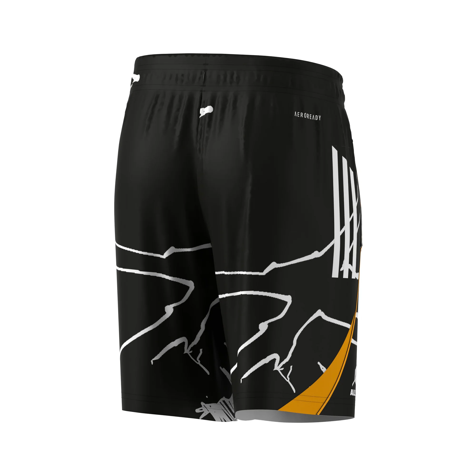 All Blacks Rugby Gym Shorts Jnr - Image 2