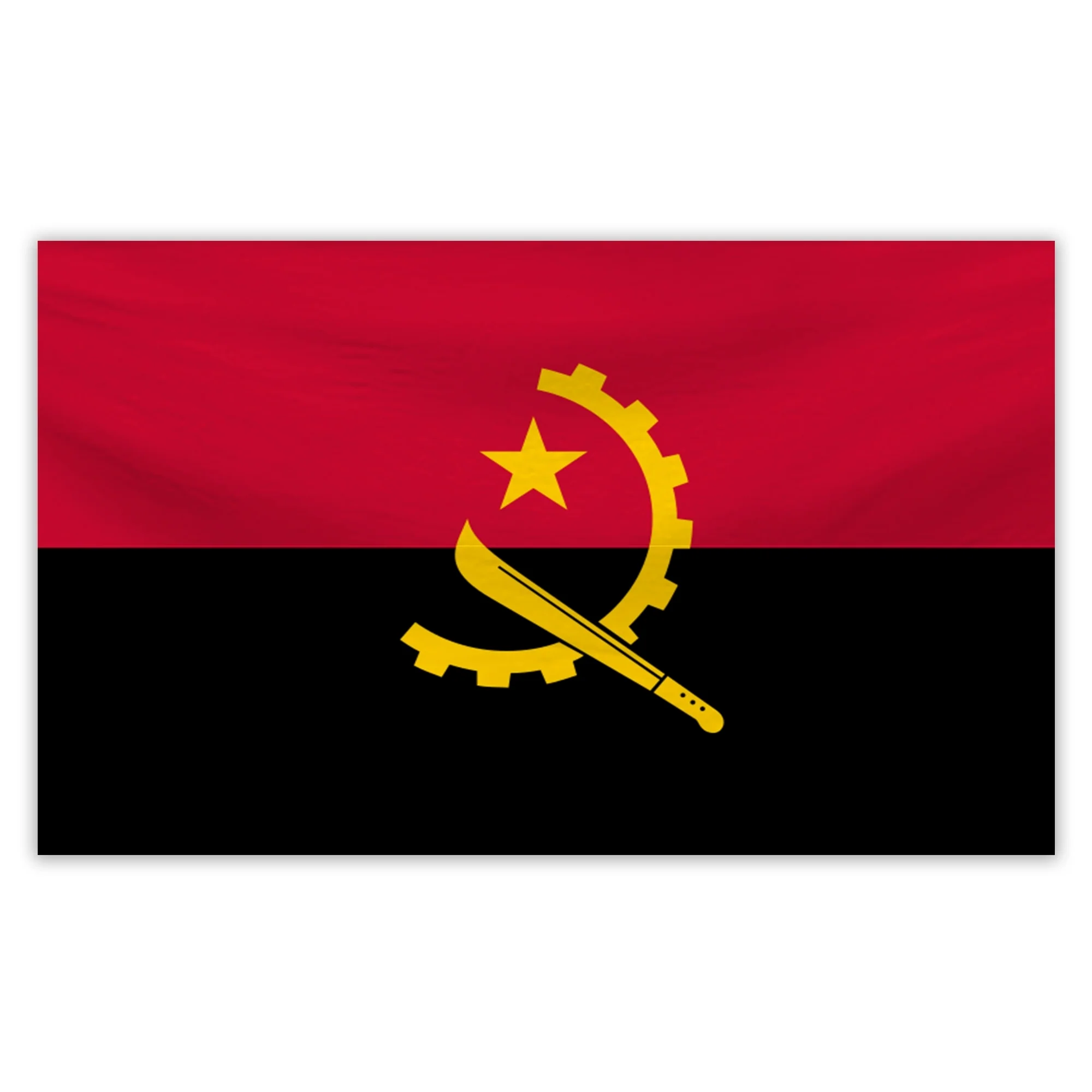 Angola 5Ft Flag