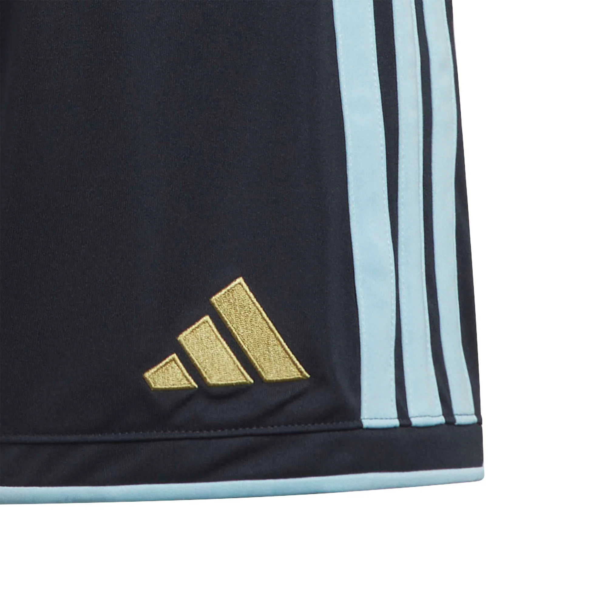 Argentina 26 Home Football Shorts Jnr - Image 4