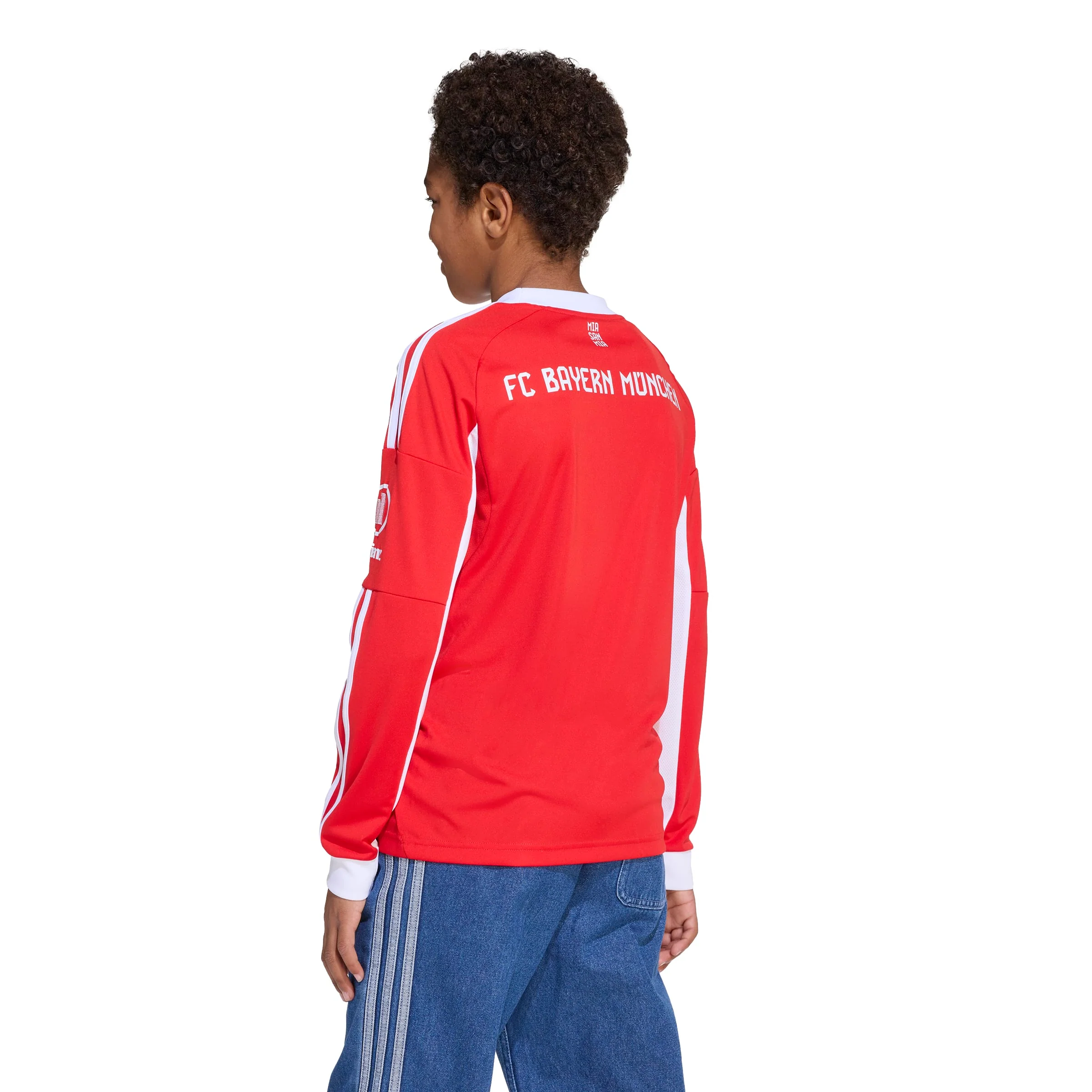 Bayern Munich 25/26 Home L/S Football Shirt Jnr - Image 4