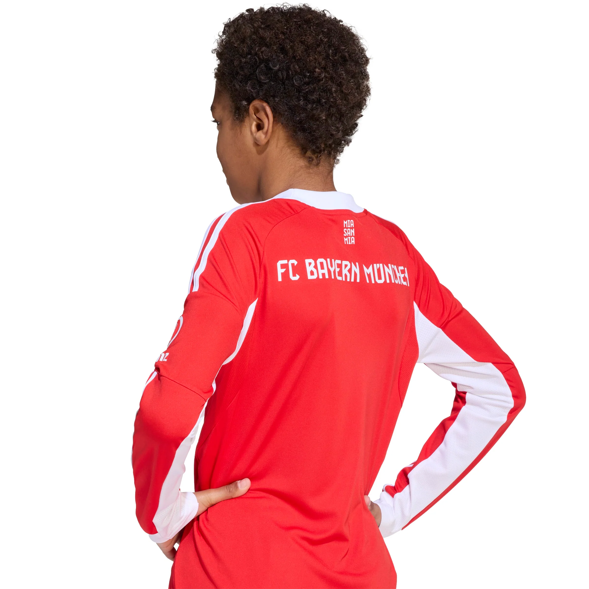 Bayern Munich 25/26 Home L/S Football Shirt Jnr - Image 6