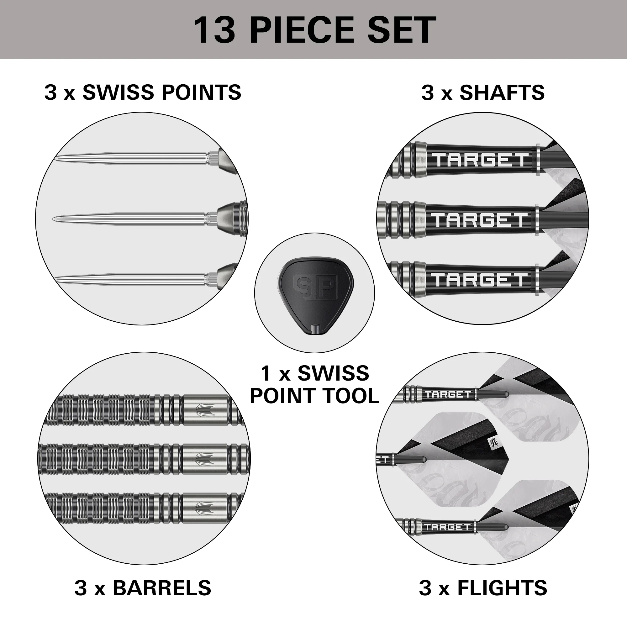 Beau Greaves G1 90% Tungsten - Swiss Point Steel Tip Darts - Image 3