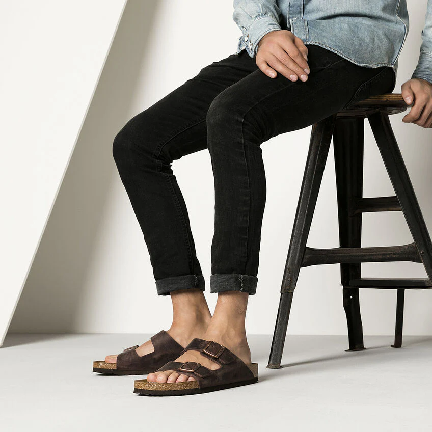 Arizona Oiled Leather Sandals - Image 5
