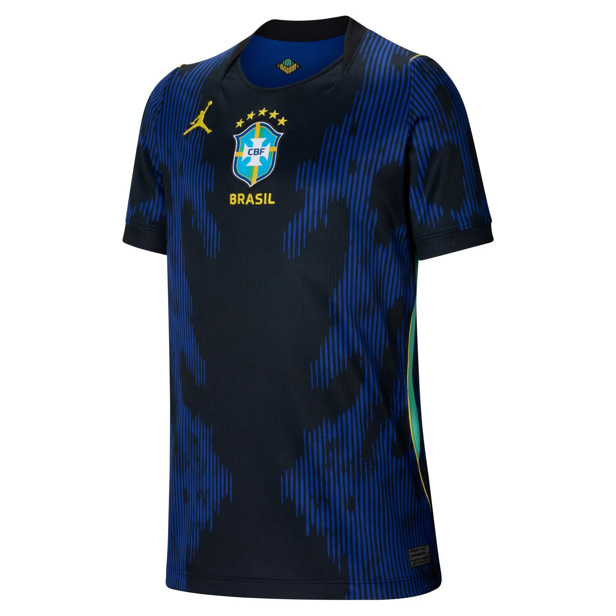 Brazil 26 Away Football Shirt Jnr - Image 9