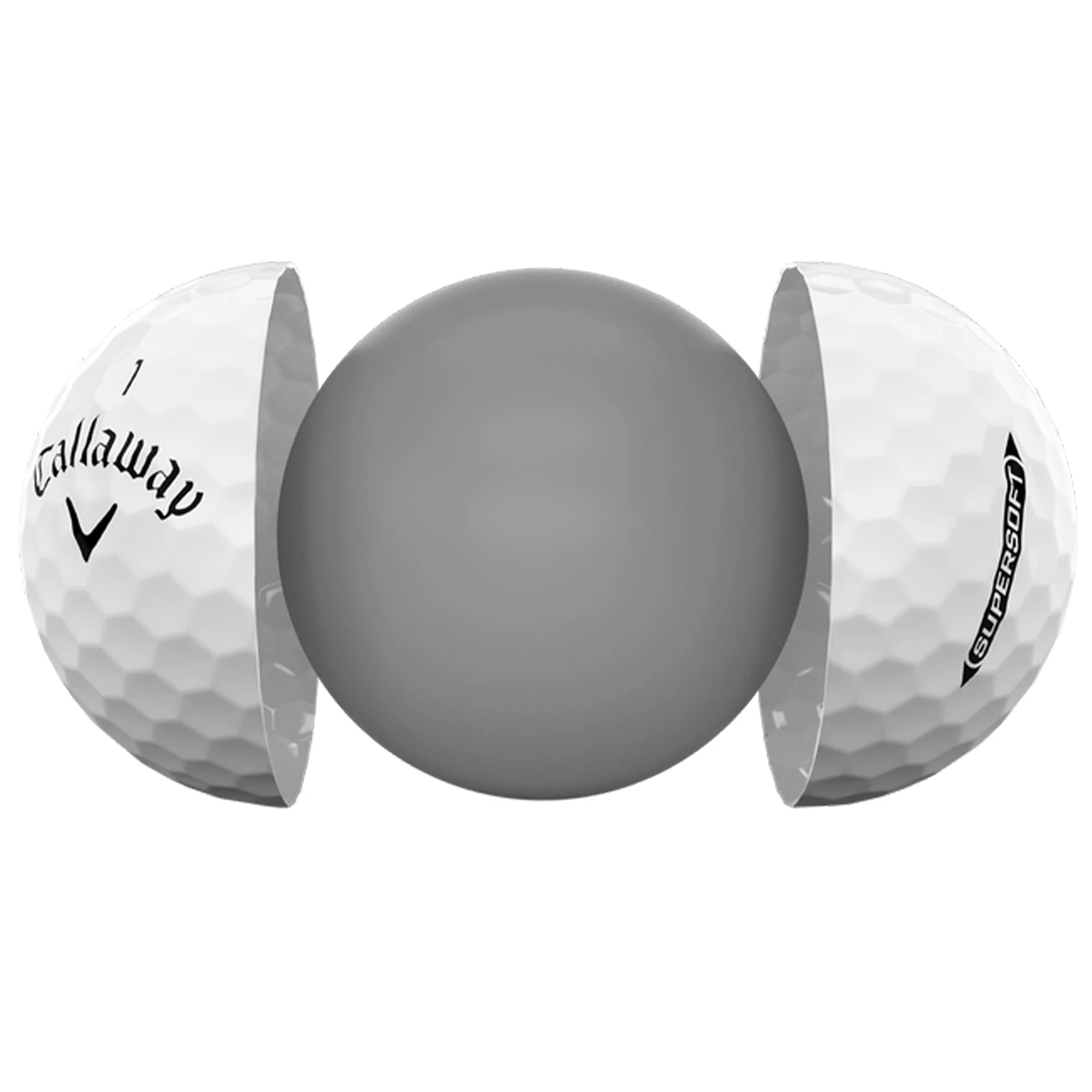 Supersoft 25 Golf Balls (Sleeve) - Image 5