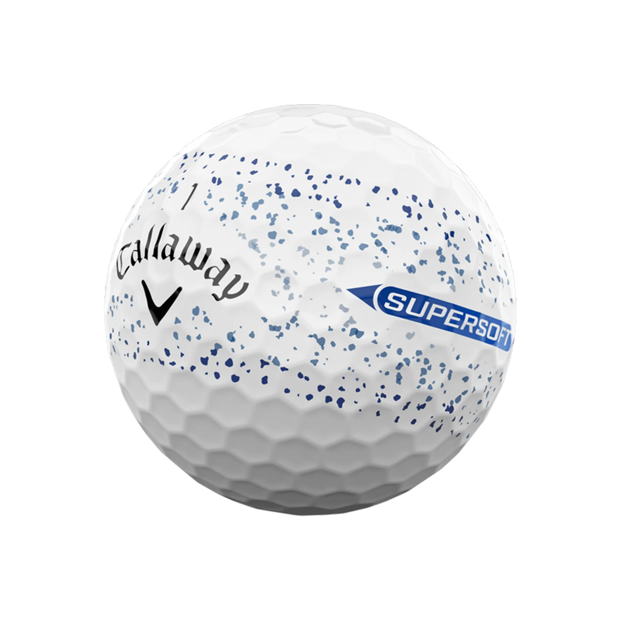 Supersoft 25 Splatter 360 Golf Balls (Sleeve) - Image 3