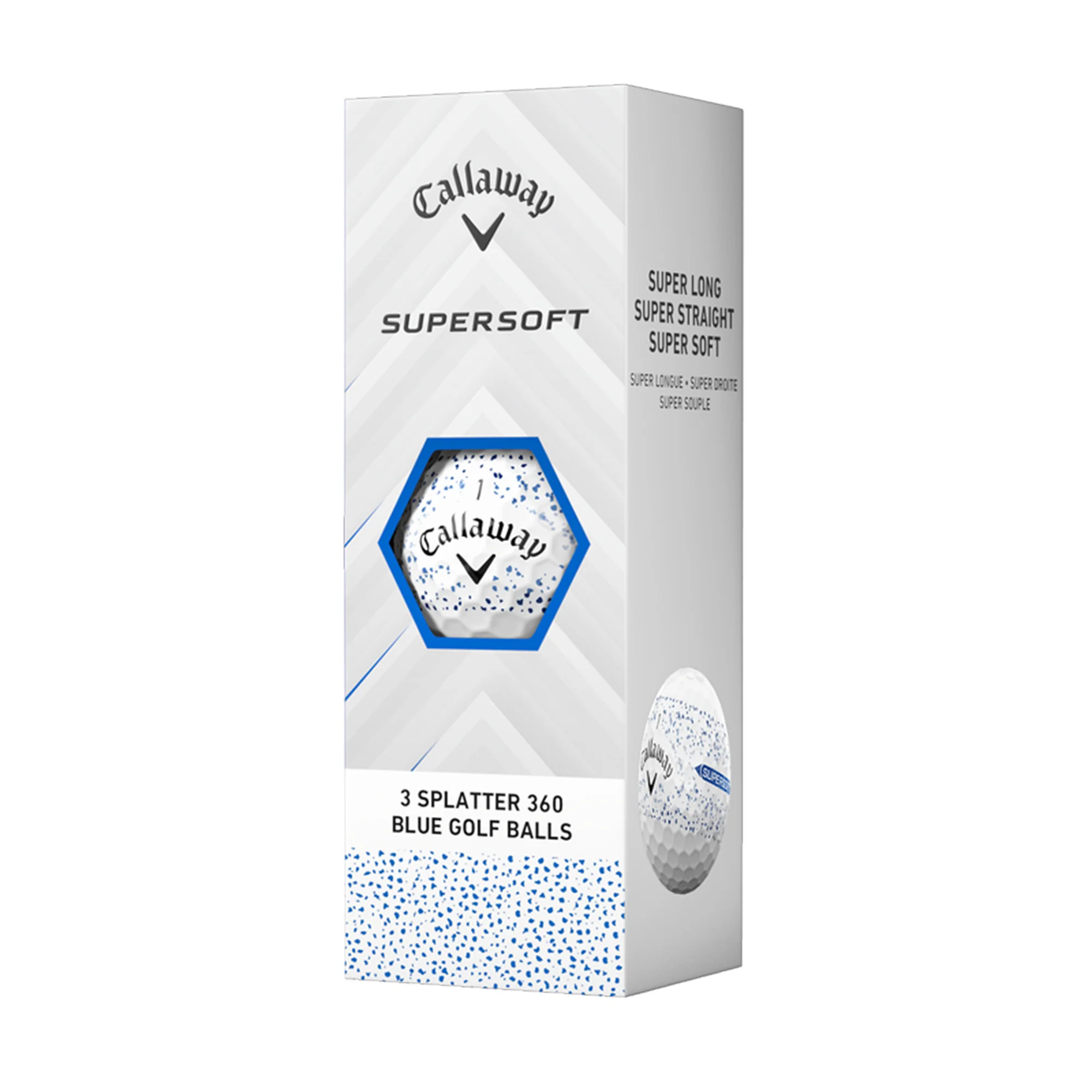 Supersoft 25 Splatter 360 Golf Balls (Sleeve) - Image 4