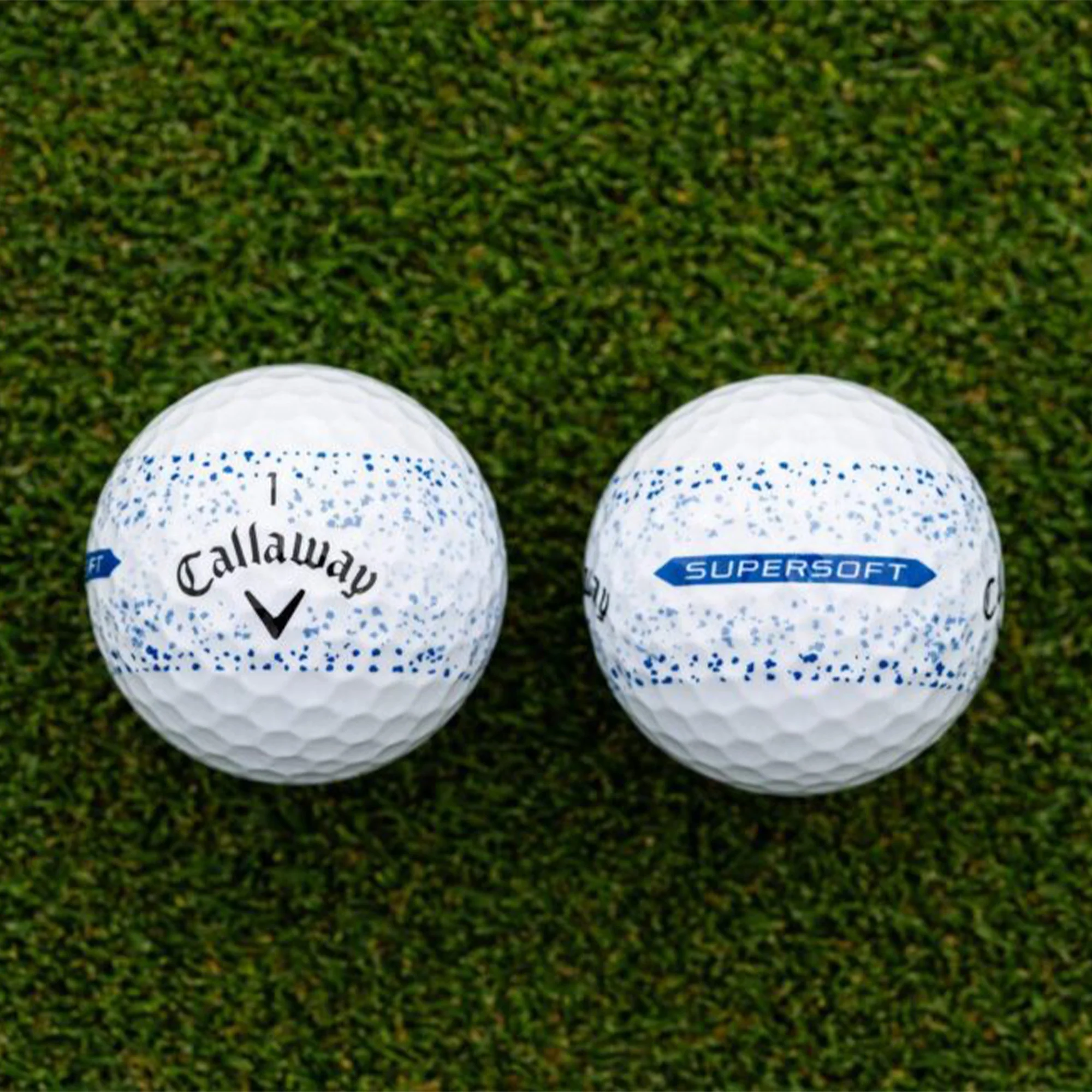 Supersoft 25 Splatter 360 Golf Balls (Sleeve) - Image 7