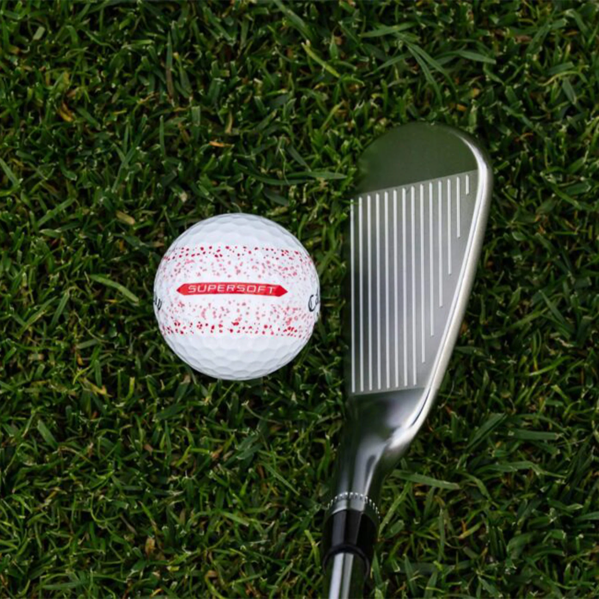 Supersoft 25 Splatter 360 Golf Balls (Sleeve) - Image 5