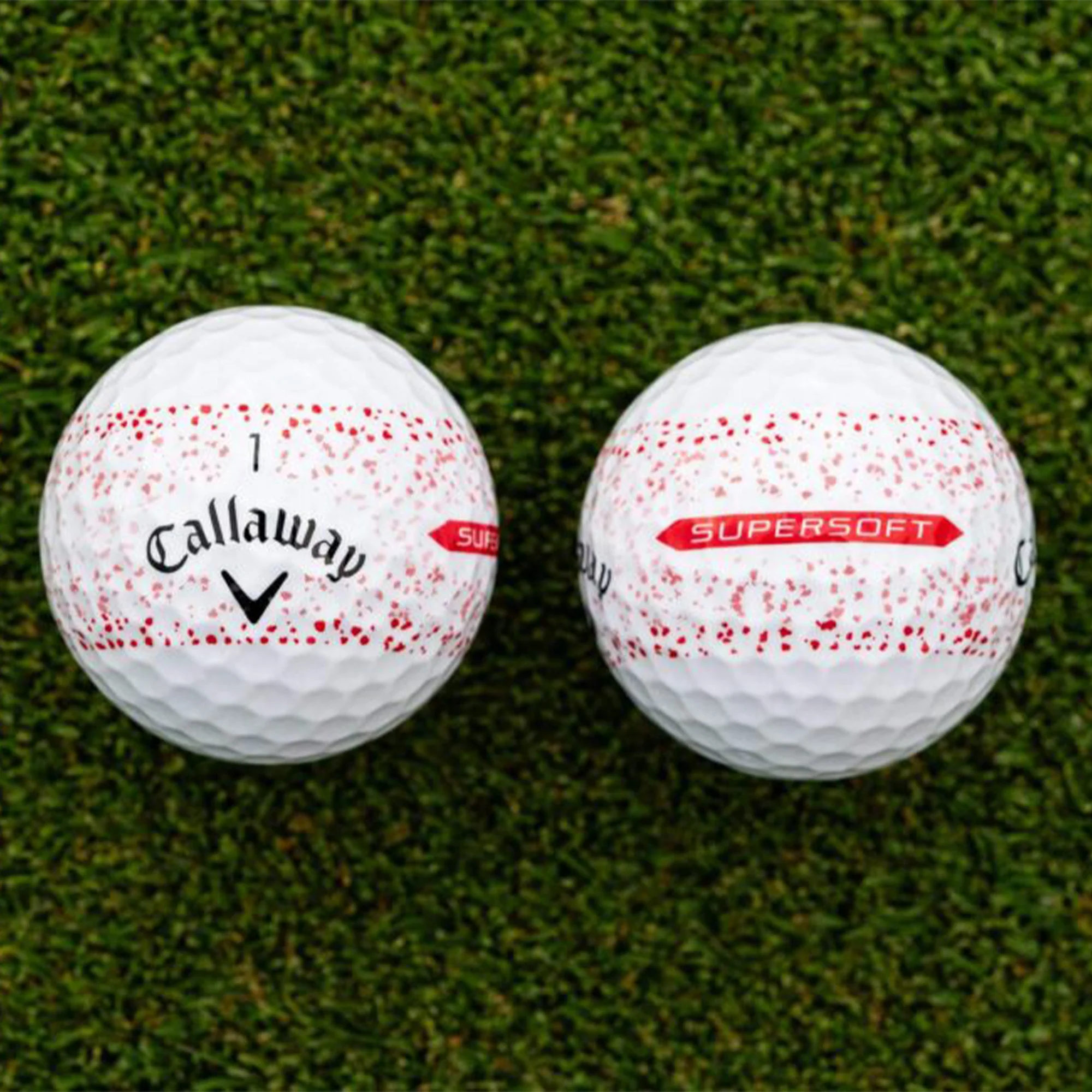 Supersoft 25 Splatter 360 Golf Balls (Sleeve) - Image 7