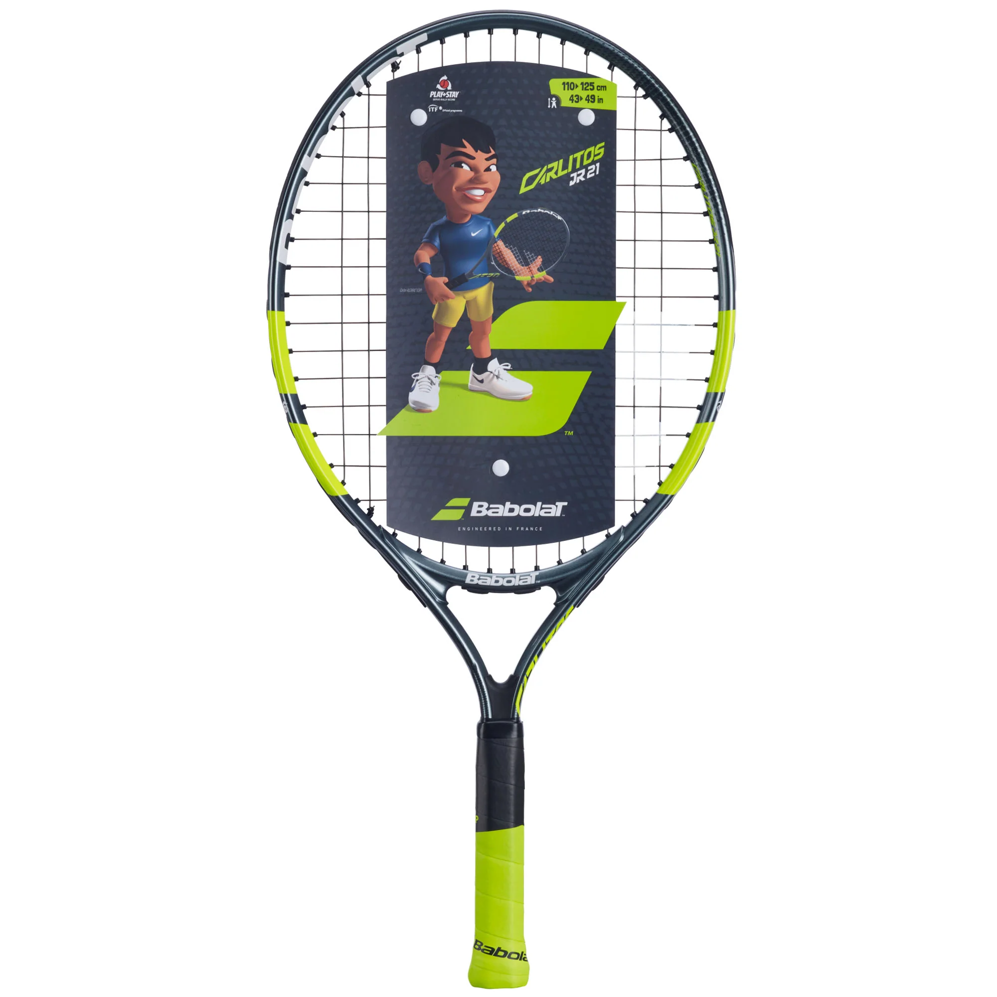 Carlitos Junior 21 Tennis Racket - Image 3