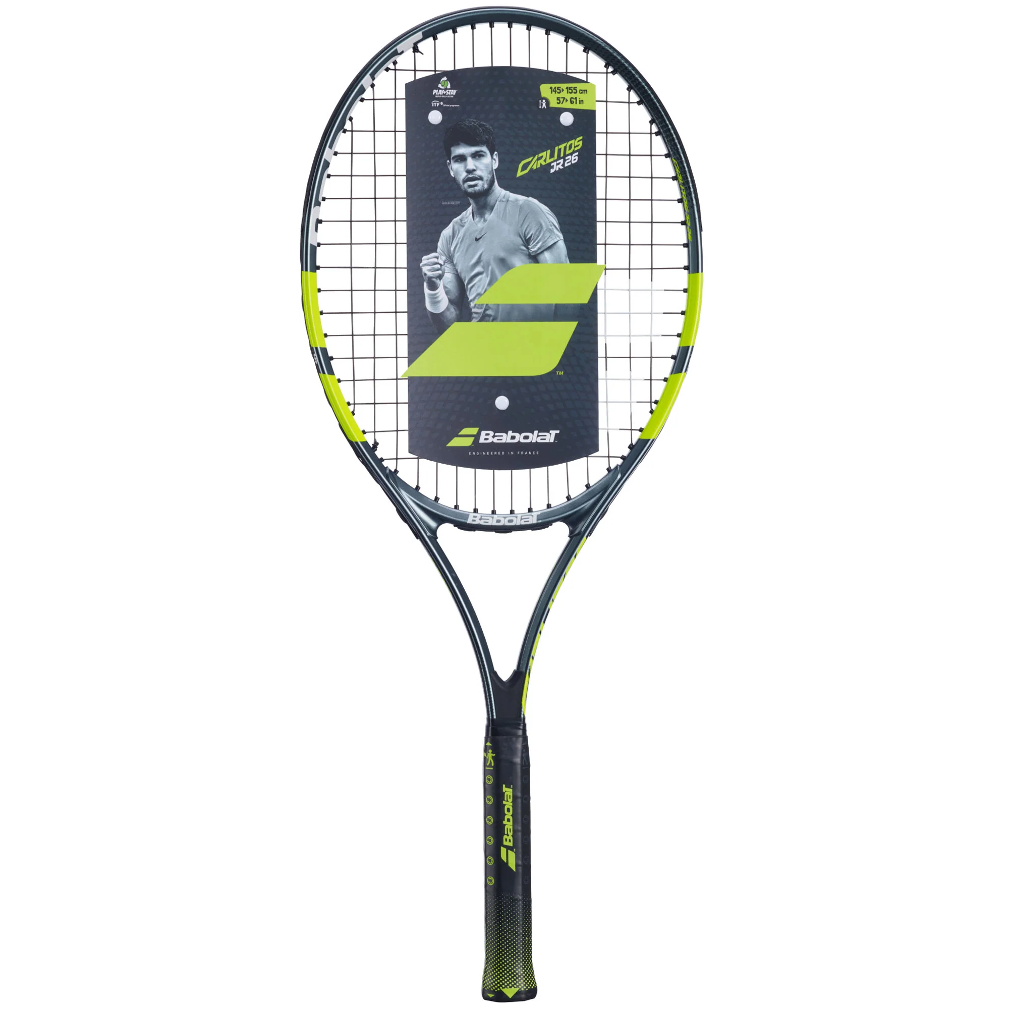 Carlitos Junior 26 Tennis Racket - Image 3