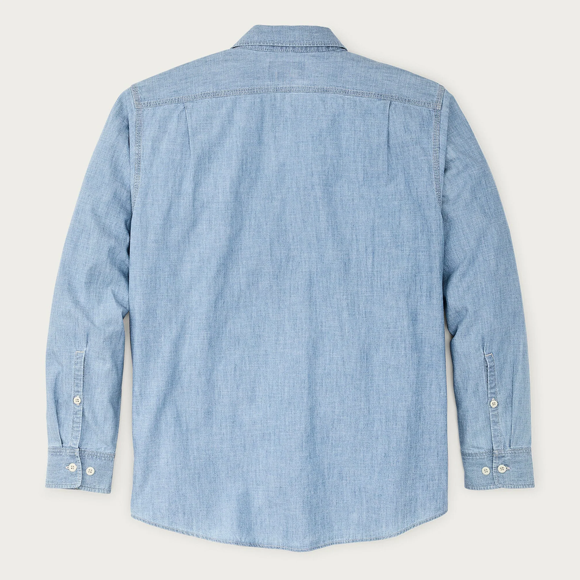 Chambray CPO Cotton Shirt - Image 6