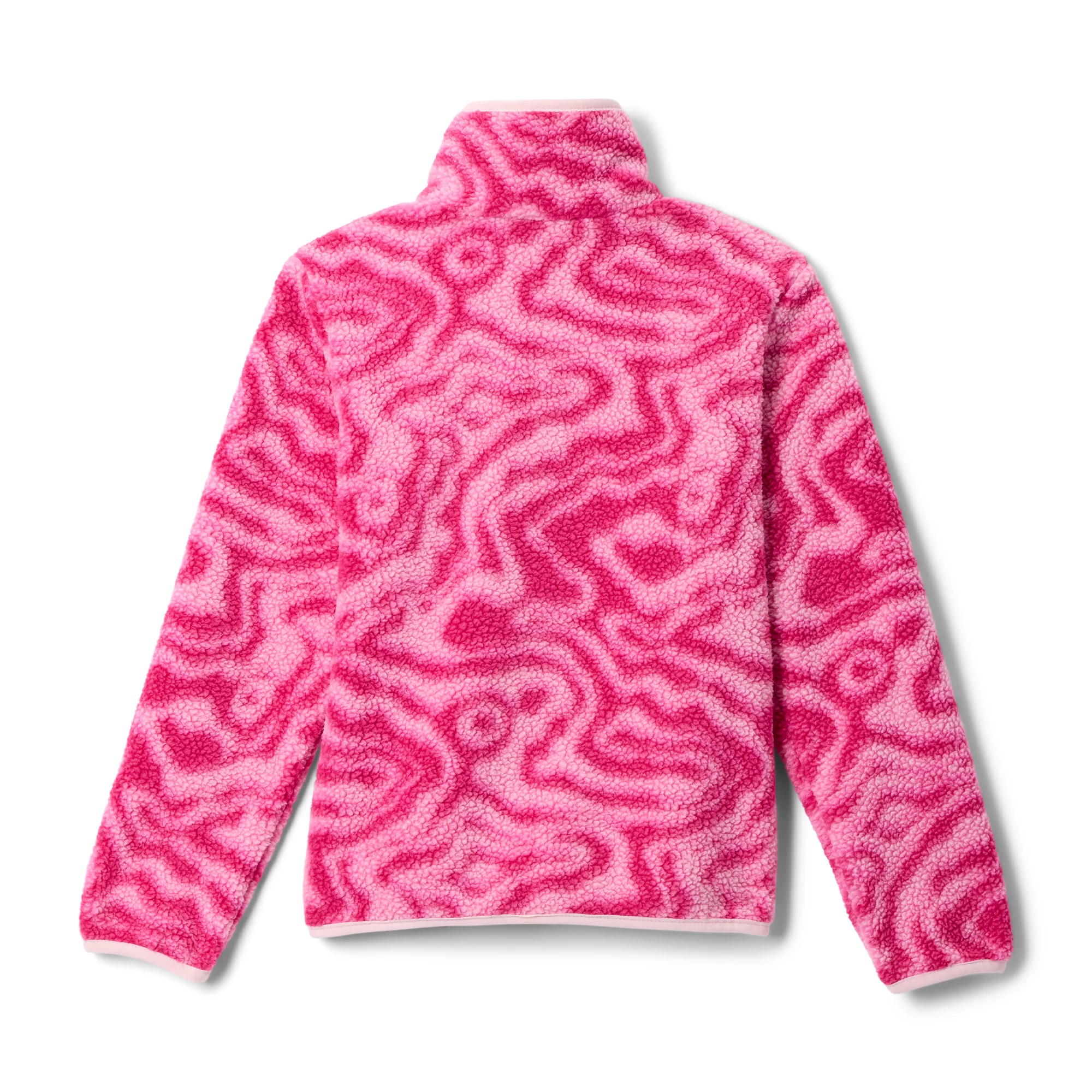 Junior Helvetia II Sherpa 1/4 Snap Printed Fleece - Image 2