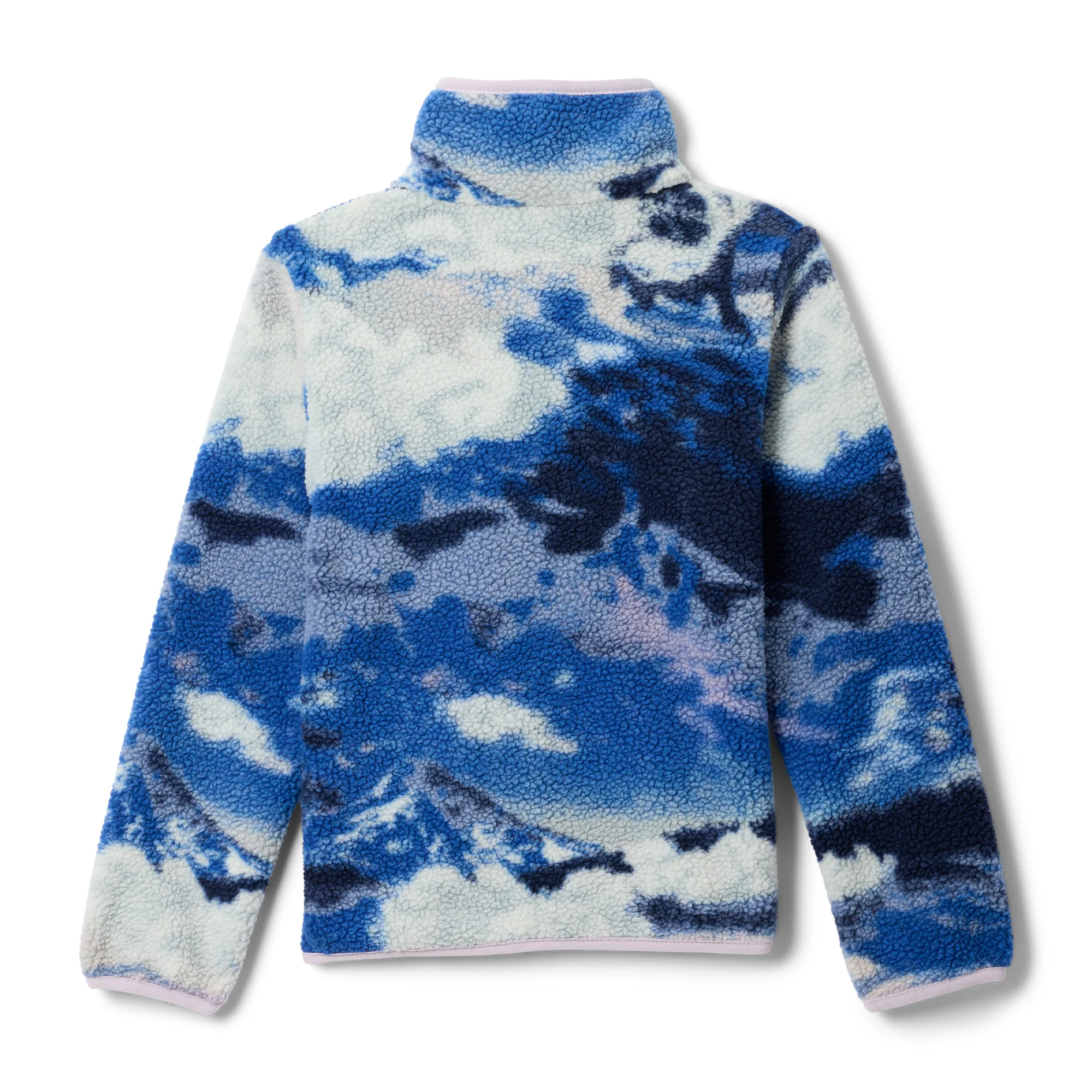 Junior Helvetia II Sherpa 1/4 Snap Printed Fleece - Image 2
