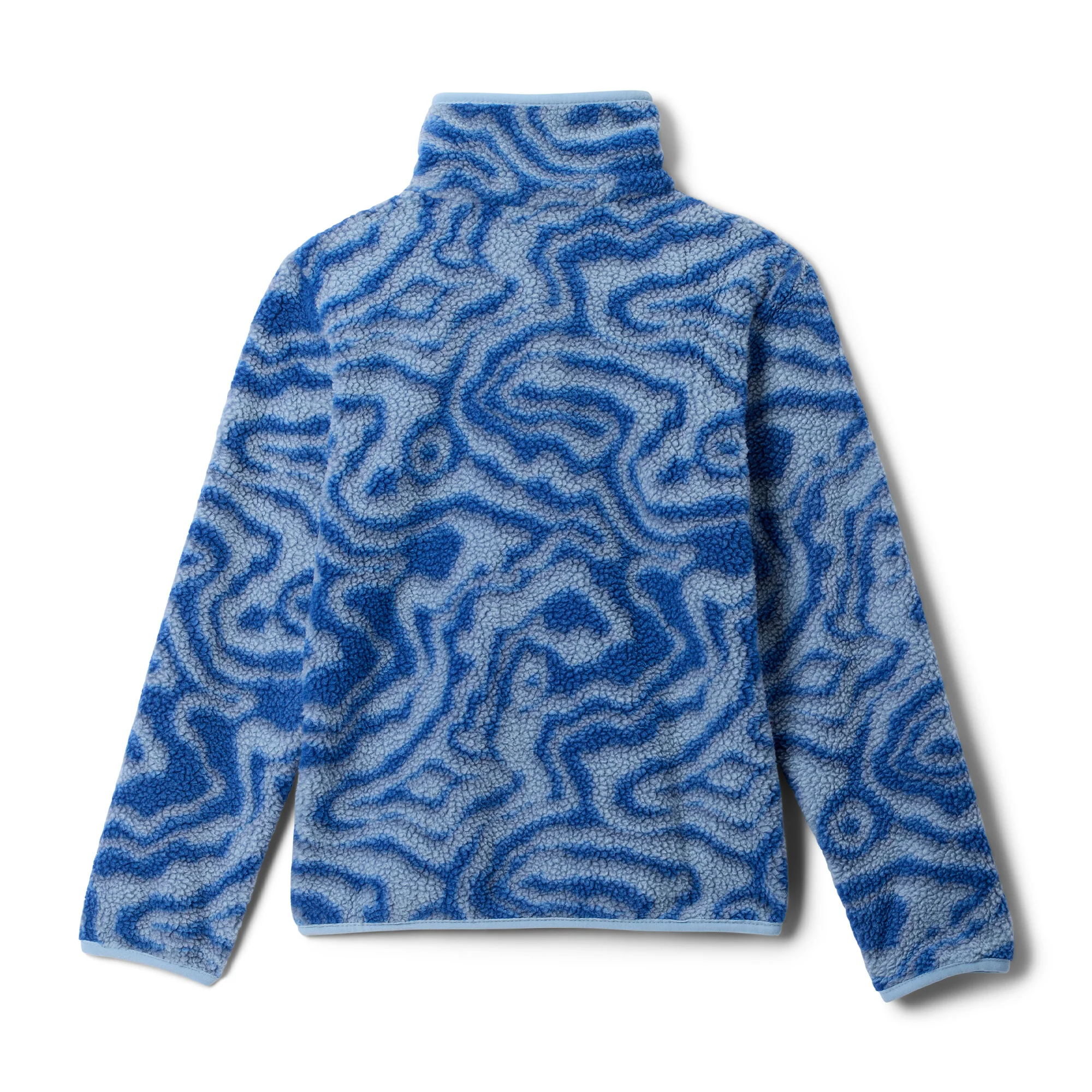Junior Helvetia II Sherpa 1/4 Snap Printed Fleece - Image 2