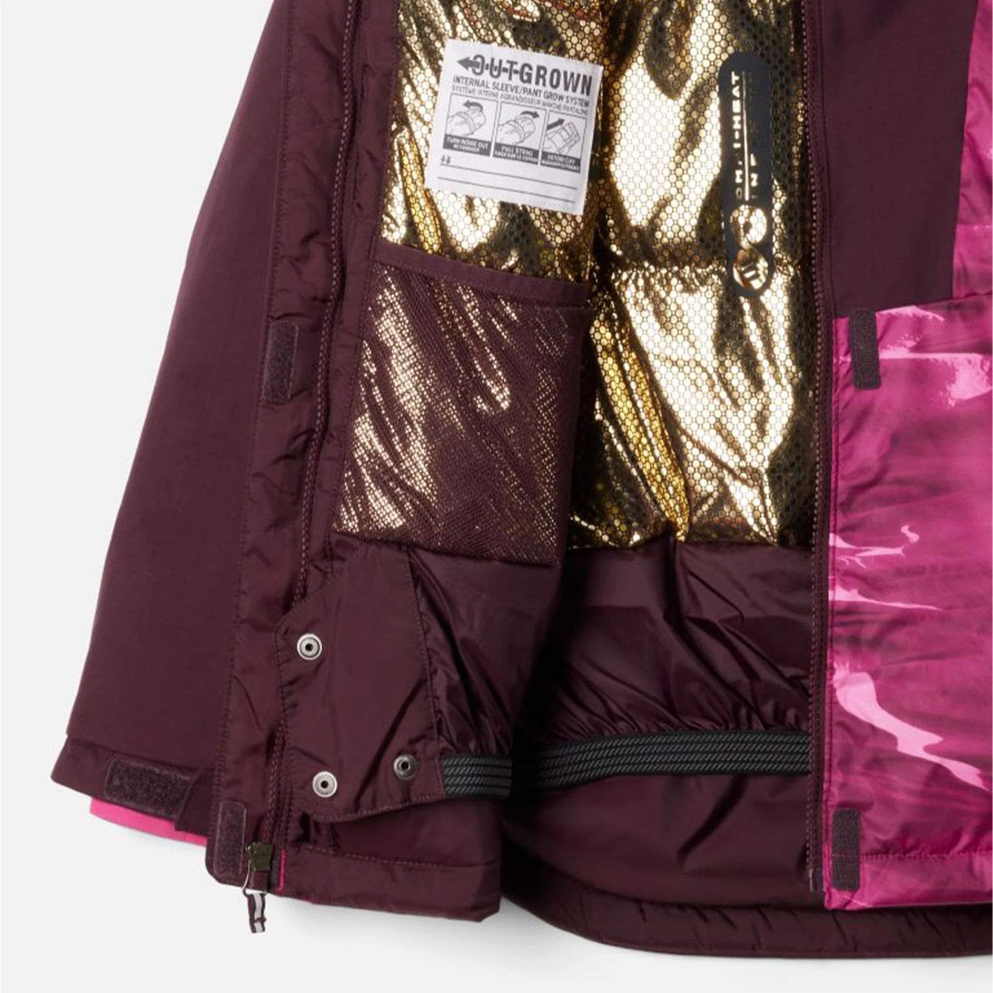 Junior Mighty Mogul III Waterproof Printed Ski Jacket - Image 3