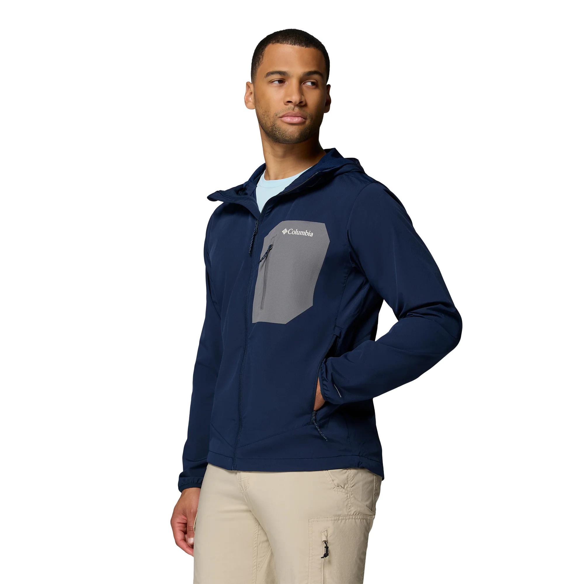 Men's Tall Heights Hooded Softshell Jacket - Image 2