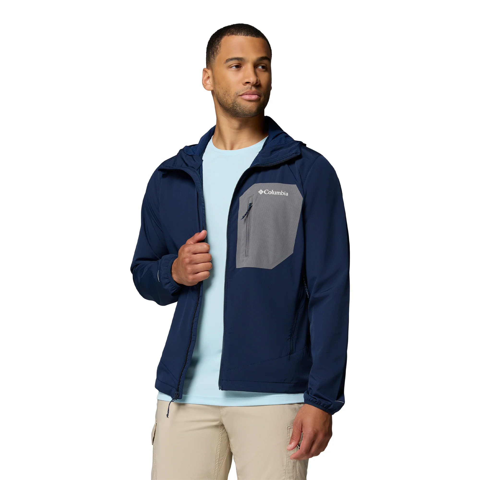 Men's Tall Heights Hooded Softshell Jacket - Image 7