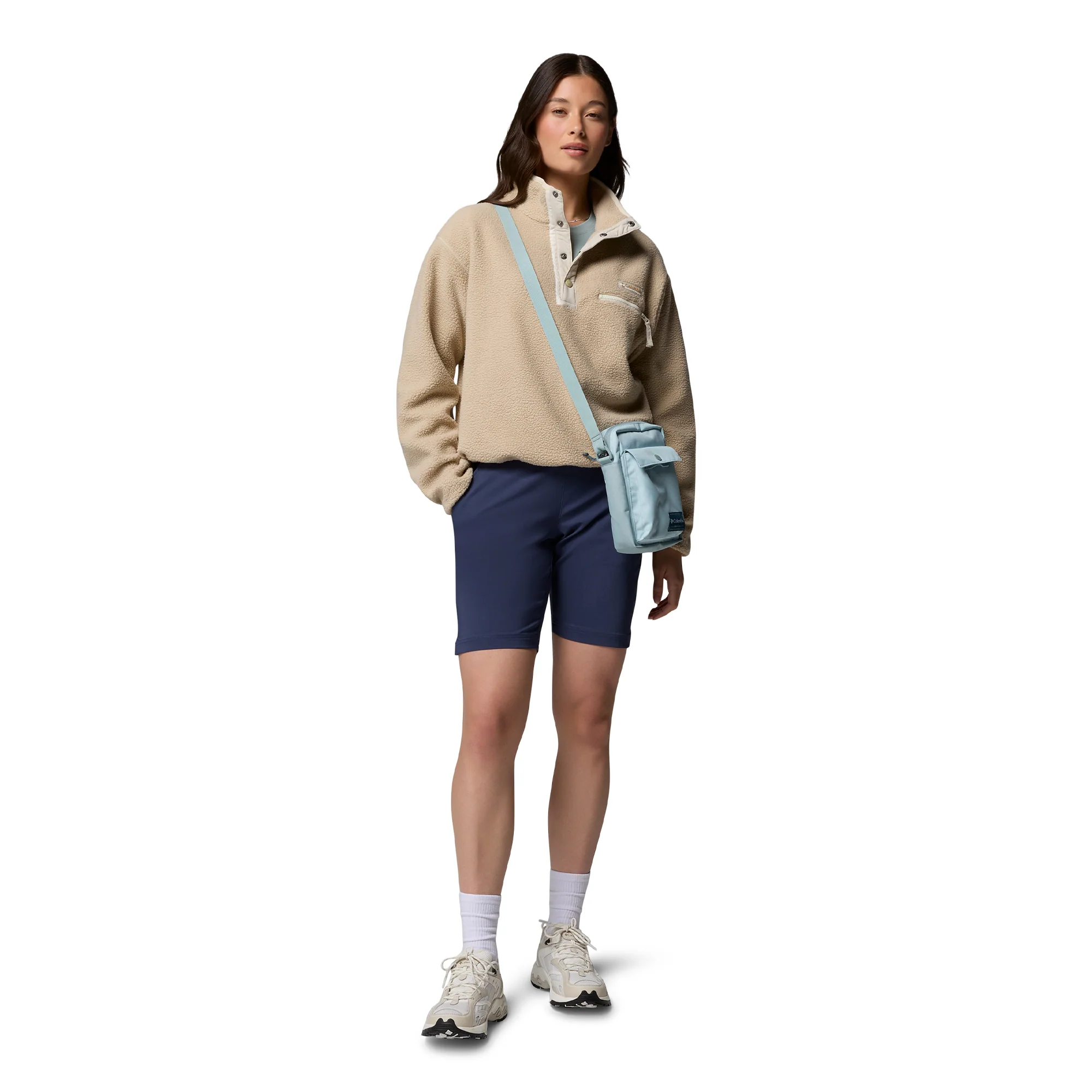 Women's Helvetia II Cropped Half Snap Fleece - Image 3