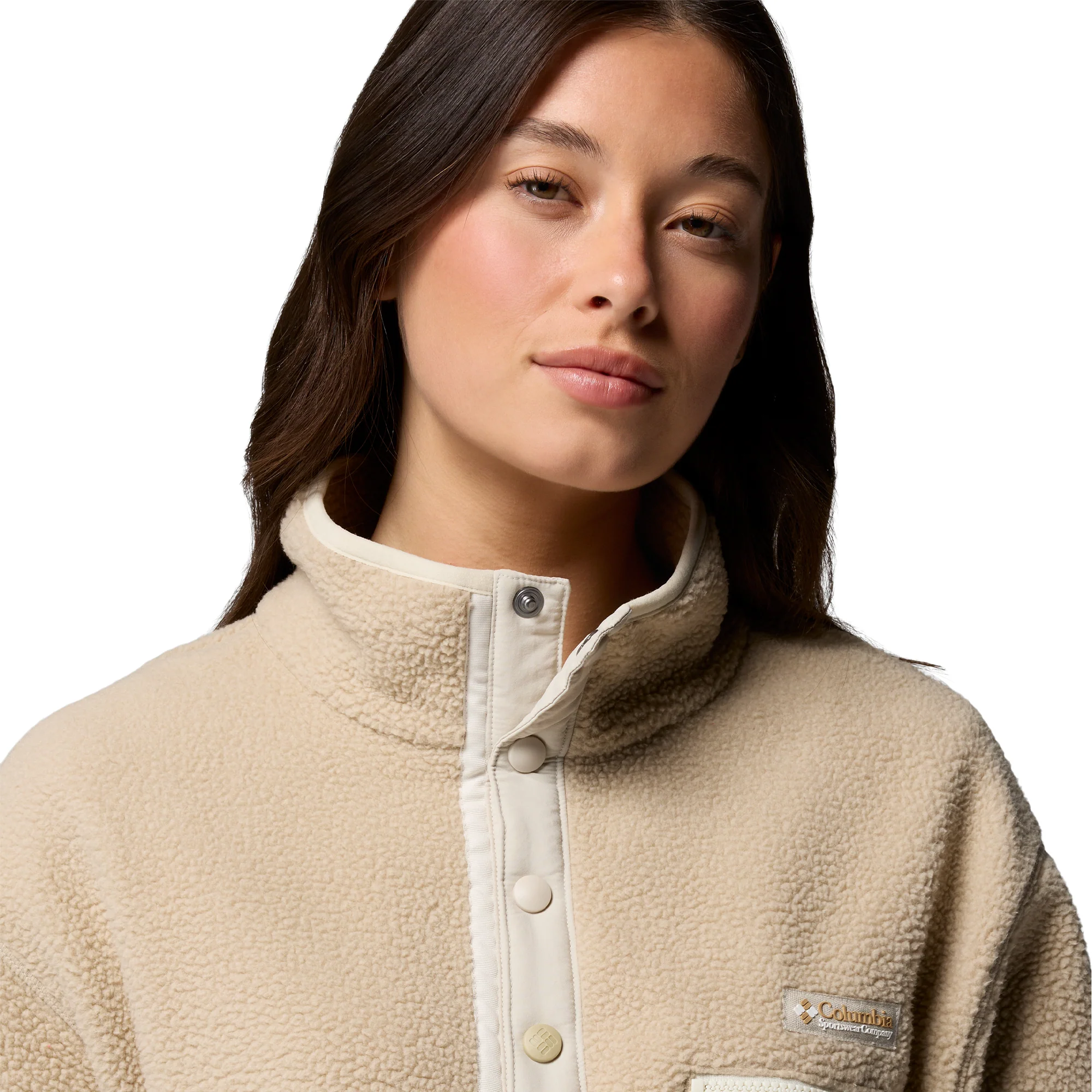 Women's Helvetia II Cropped Half Snap Fleece - Image 4