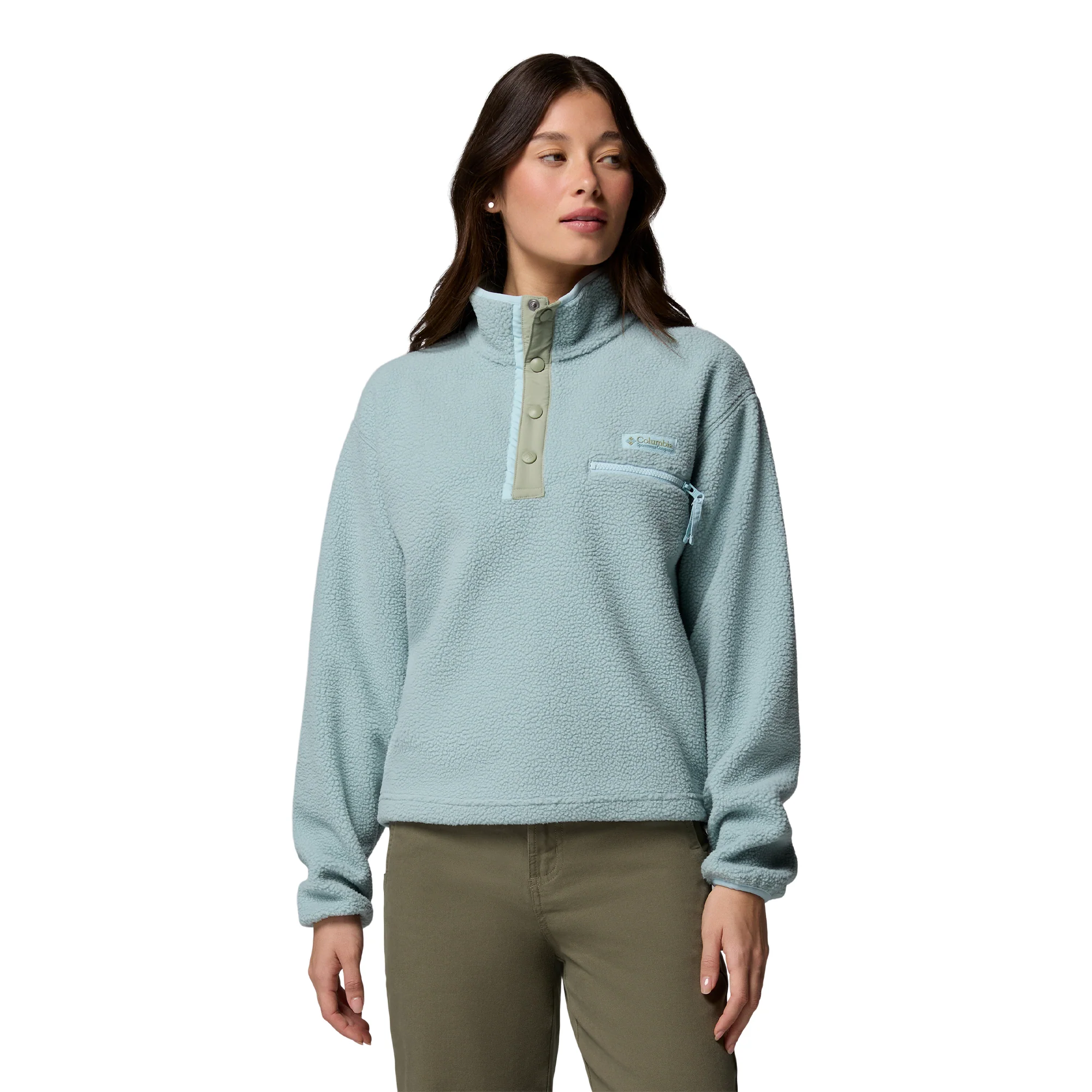 Women's Helvetia II Cropped Half Snap Fleece