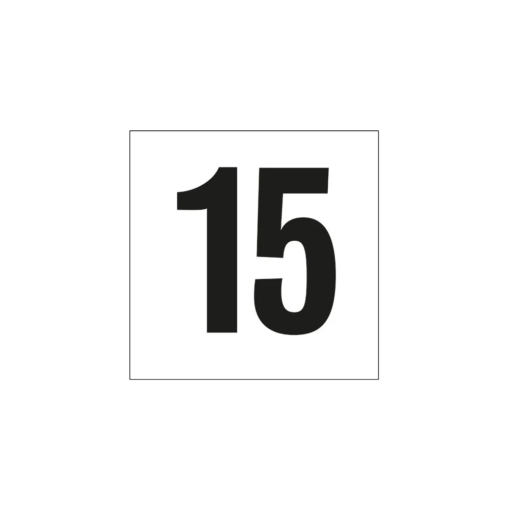 Competitor Numbers