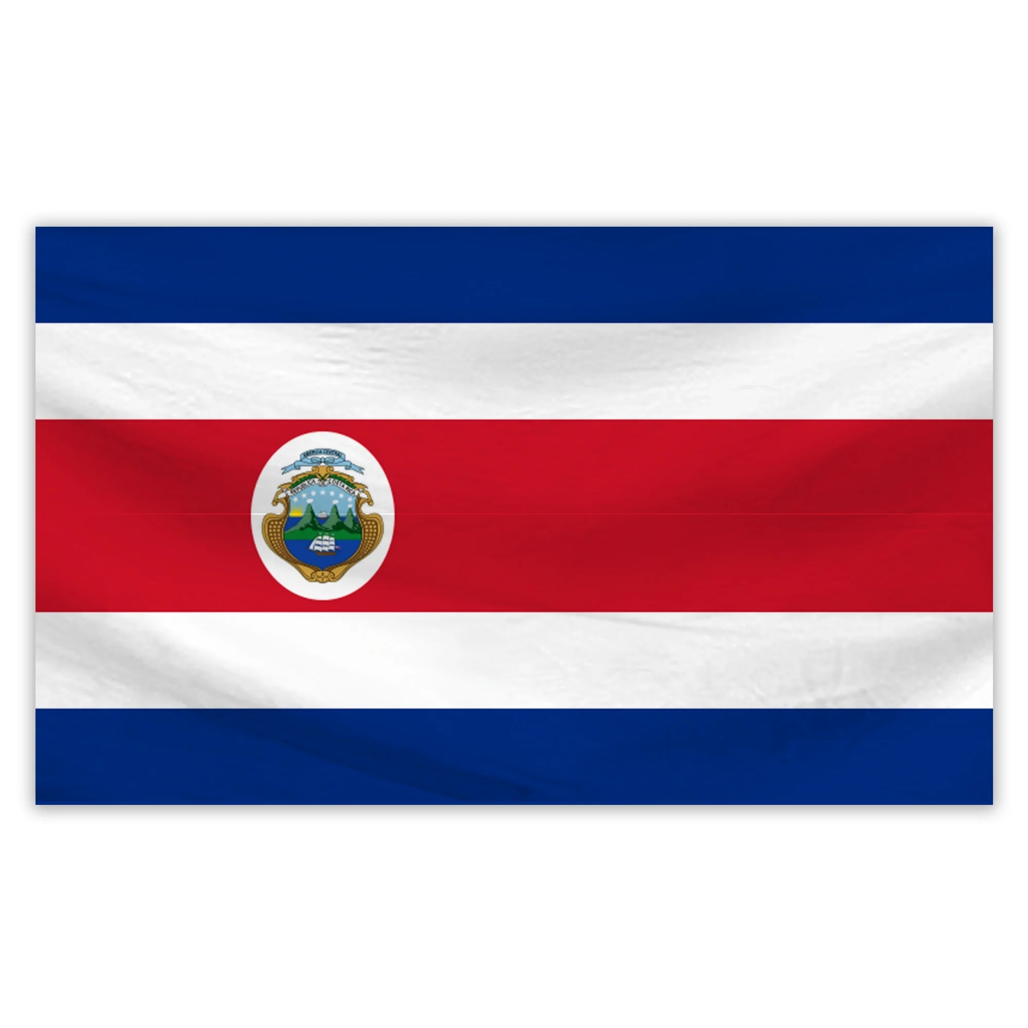 Costa Rica 5Ft Flag