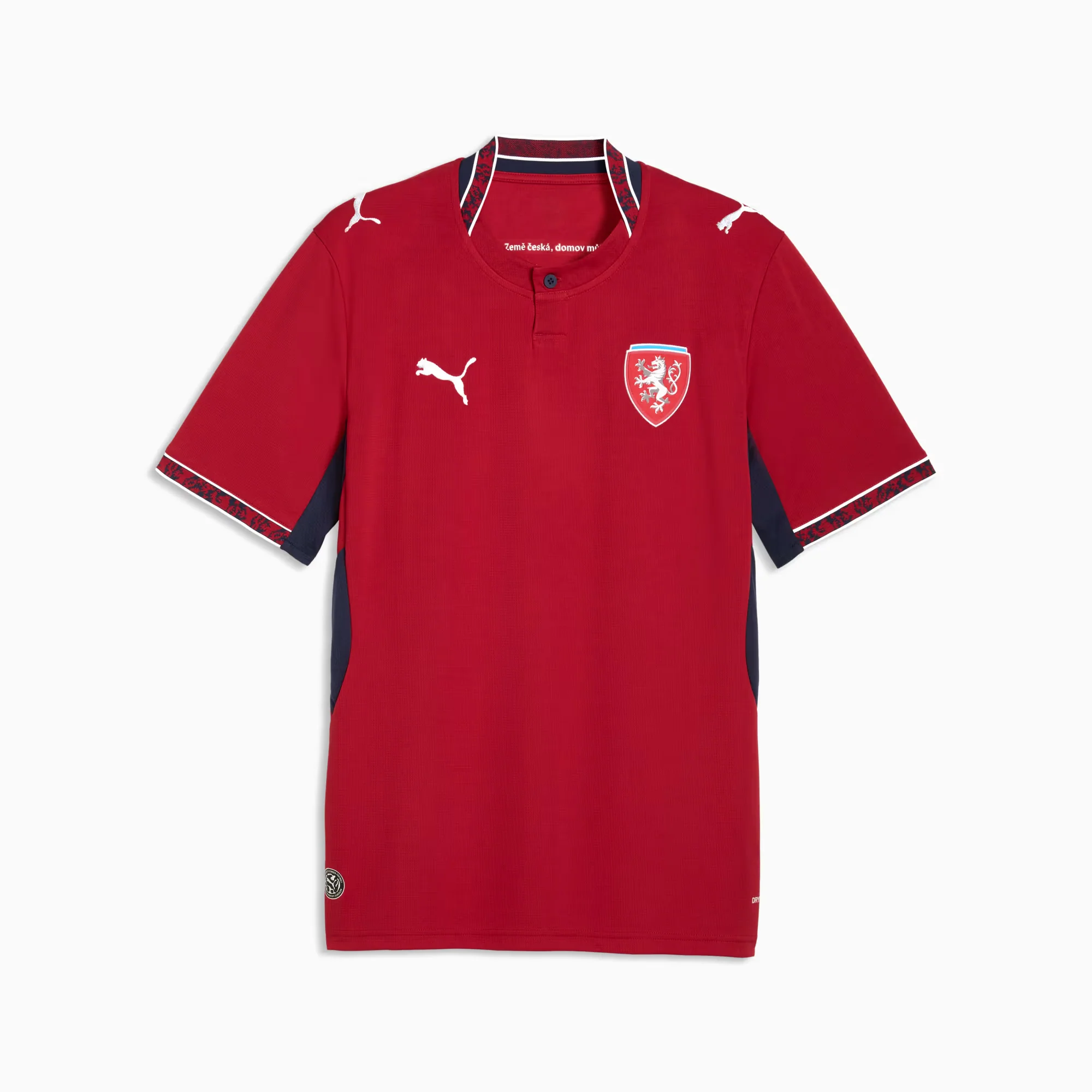 Czech Republic 26 Home Football Shirt - Image 8