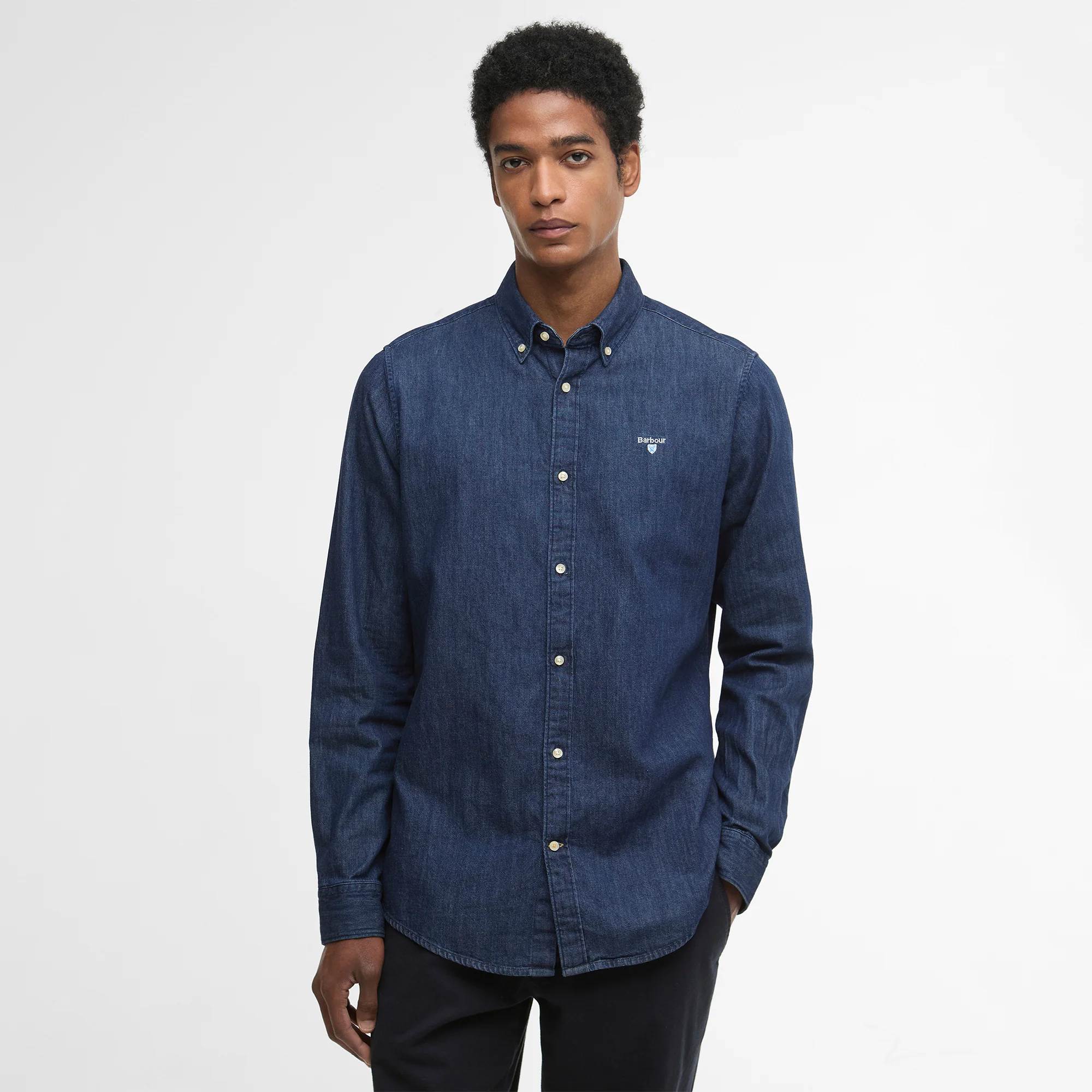 Denim Crest Tailored Shirt