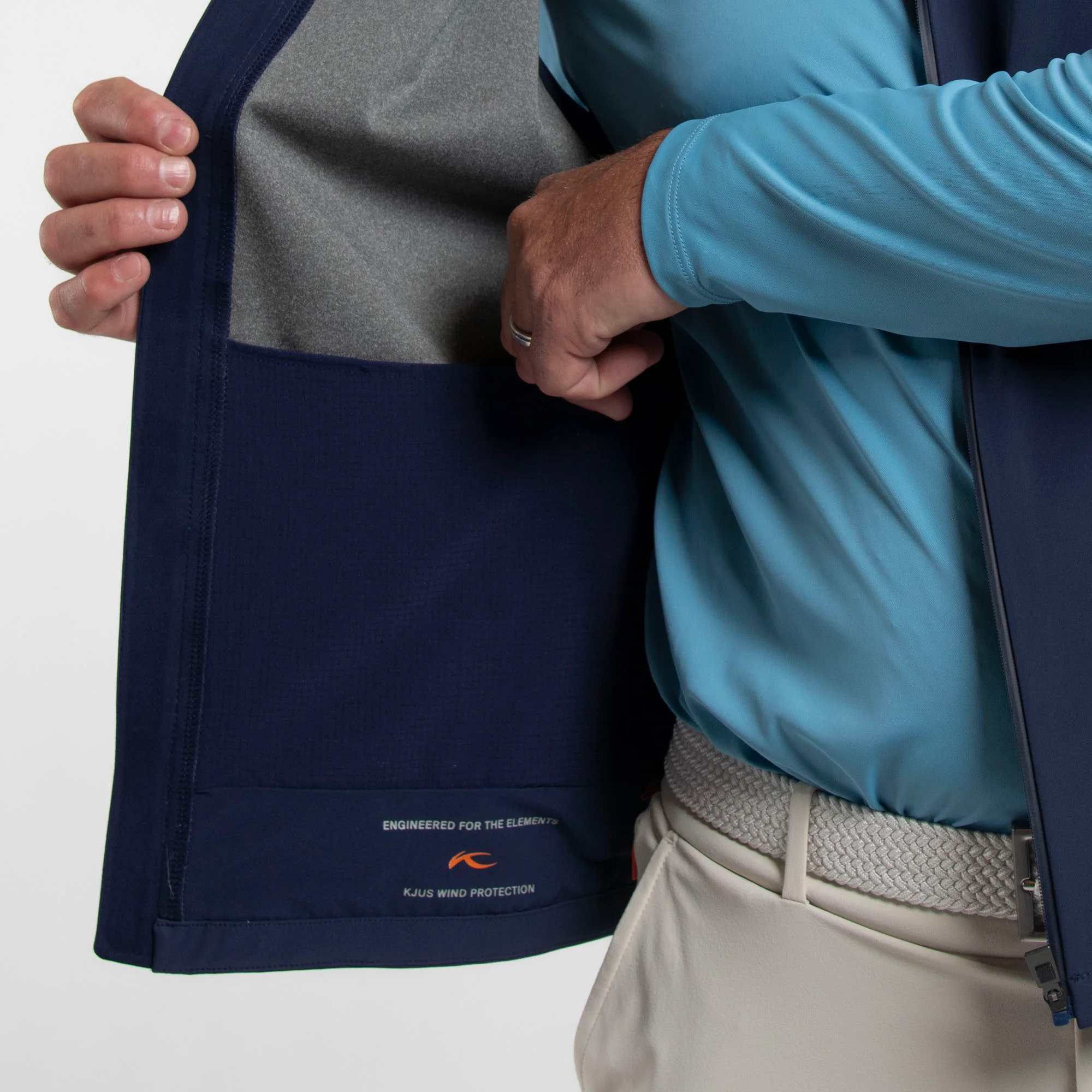 Downswing Wind Golf Vest - Image 3
