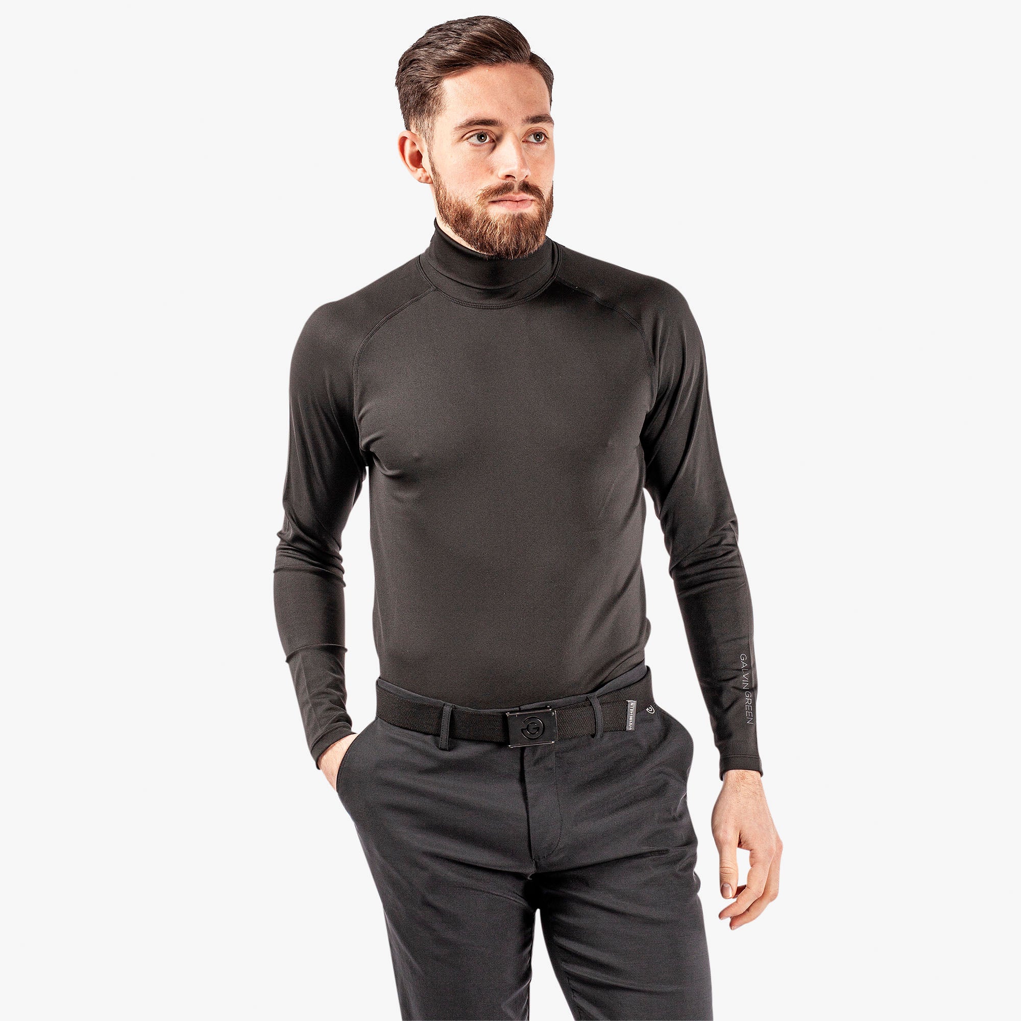 Edwin Turtle Neck Collar Baselayer Top