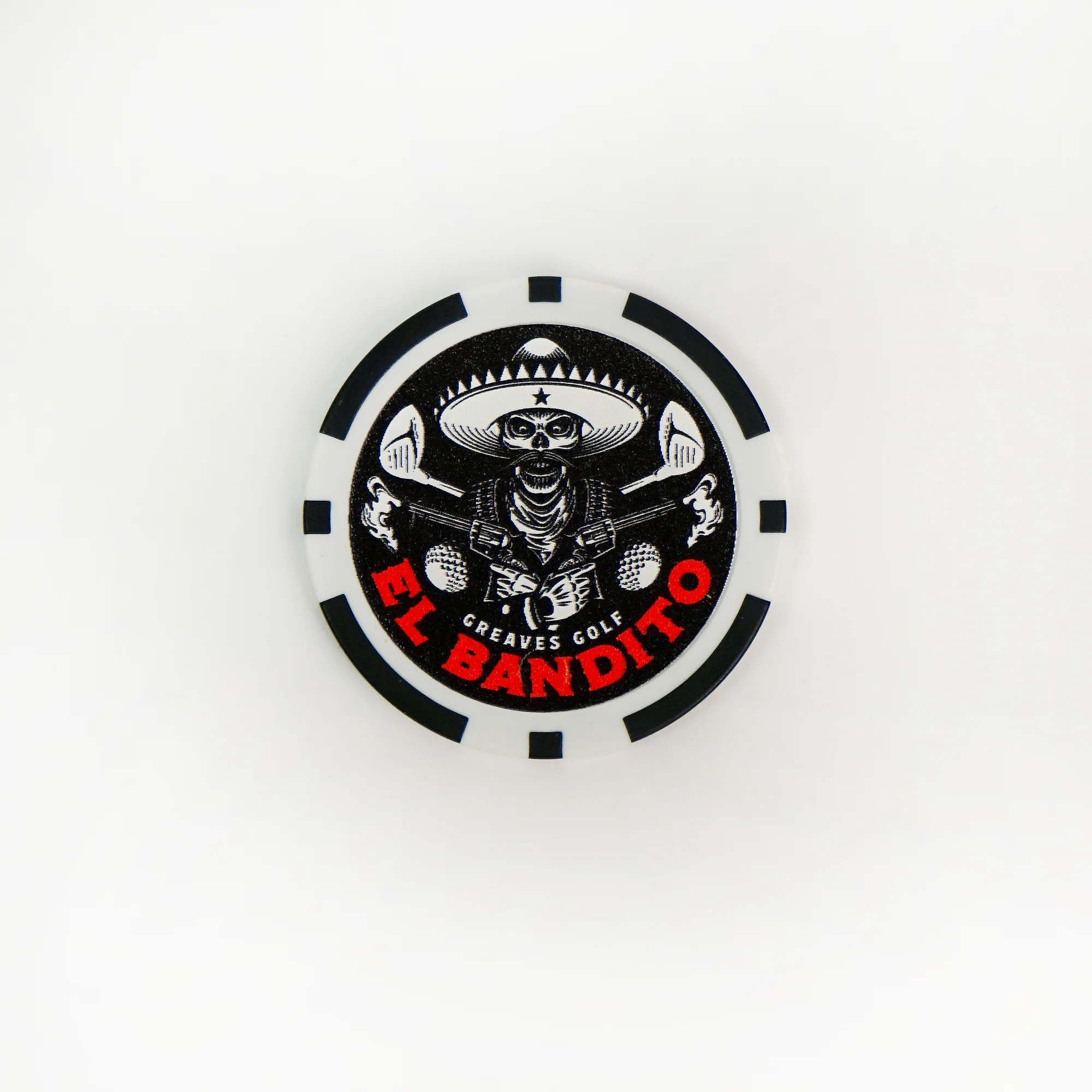 El Bandito Monaco Pokerchip Ball Marker