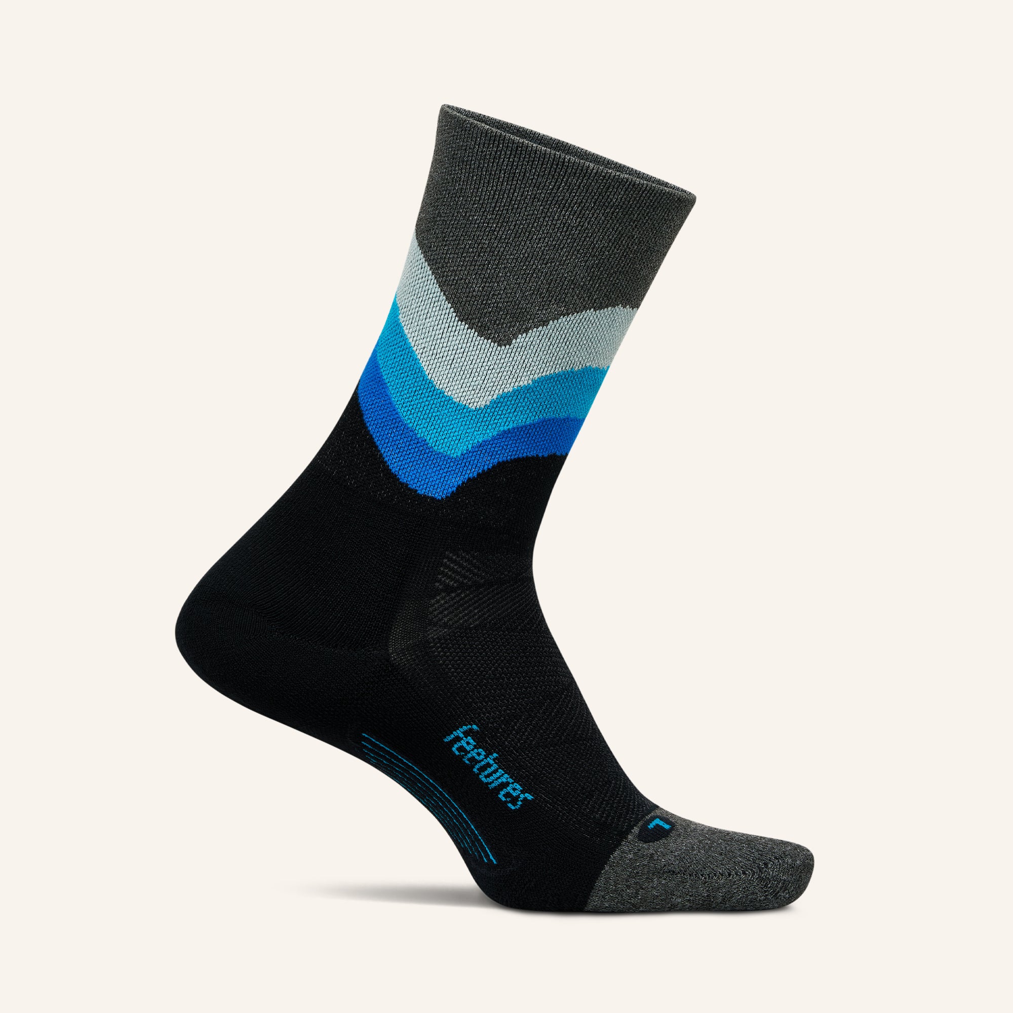 Elite Light Cushion Mini Crew Running Socks