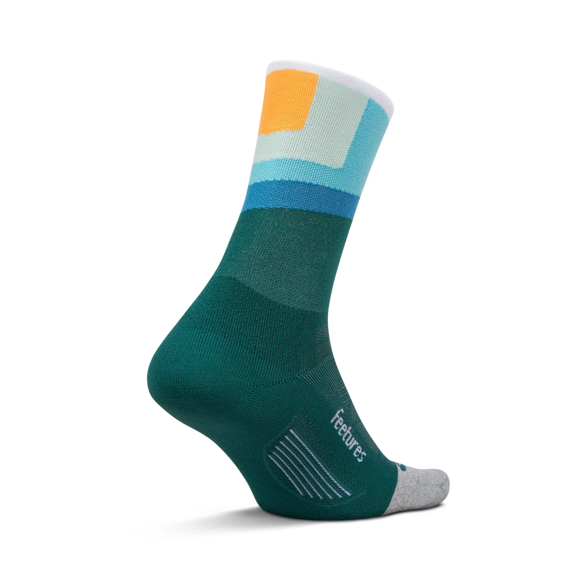 Elite Light Cushion Mini Crew Running Socks - Image 2