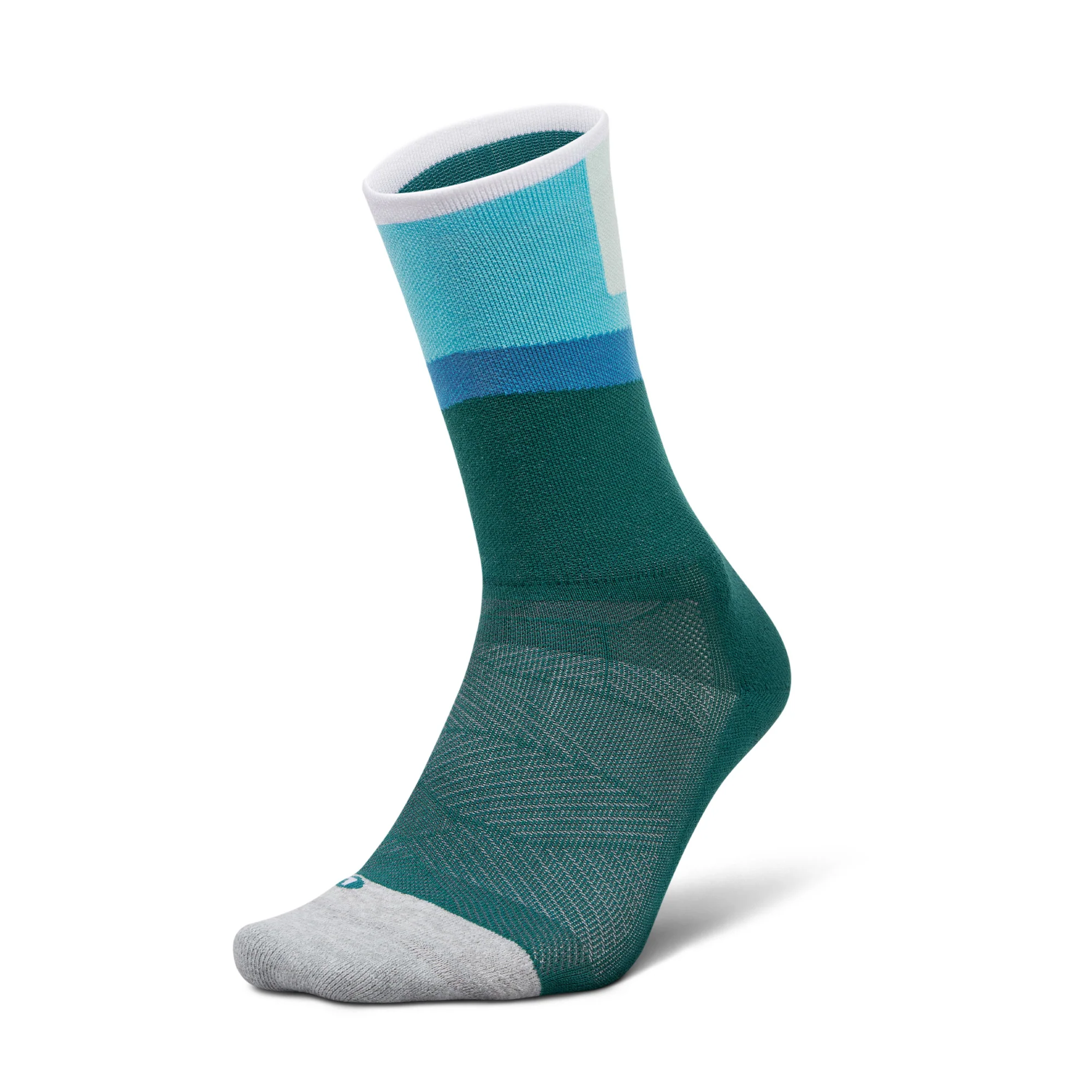 Elite Light Cushion Mini Crew Running Socks - Image 4