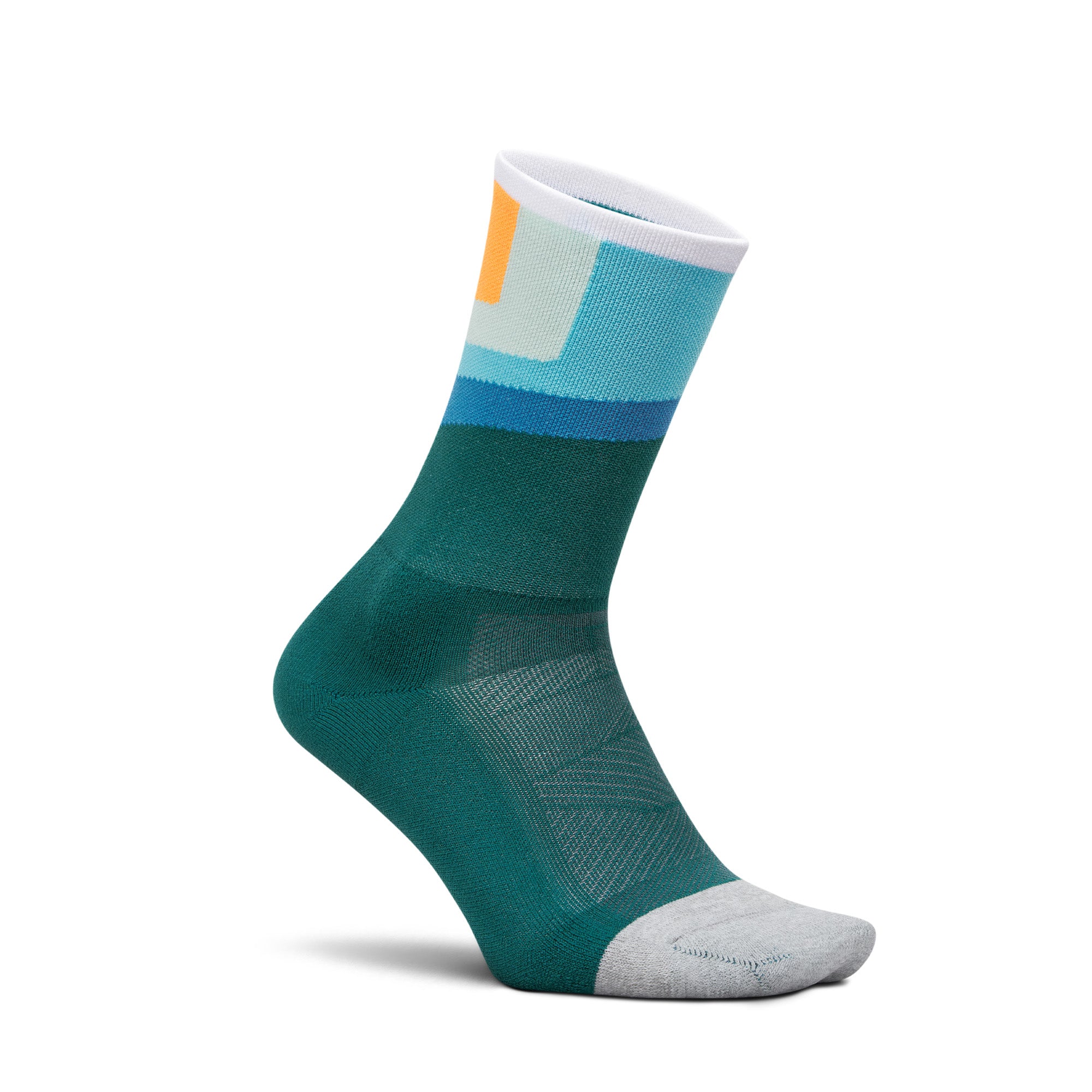 Elite Light Cushion Mini Crew Running Socks - Image 5