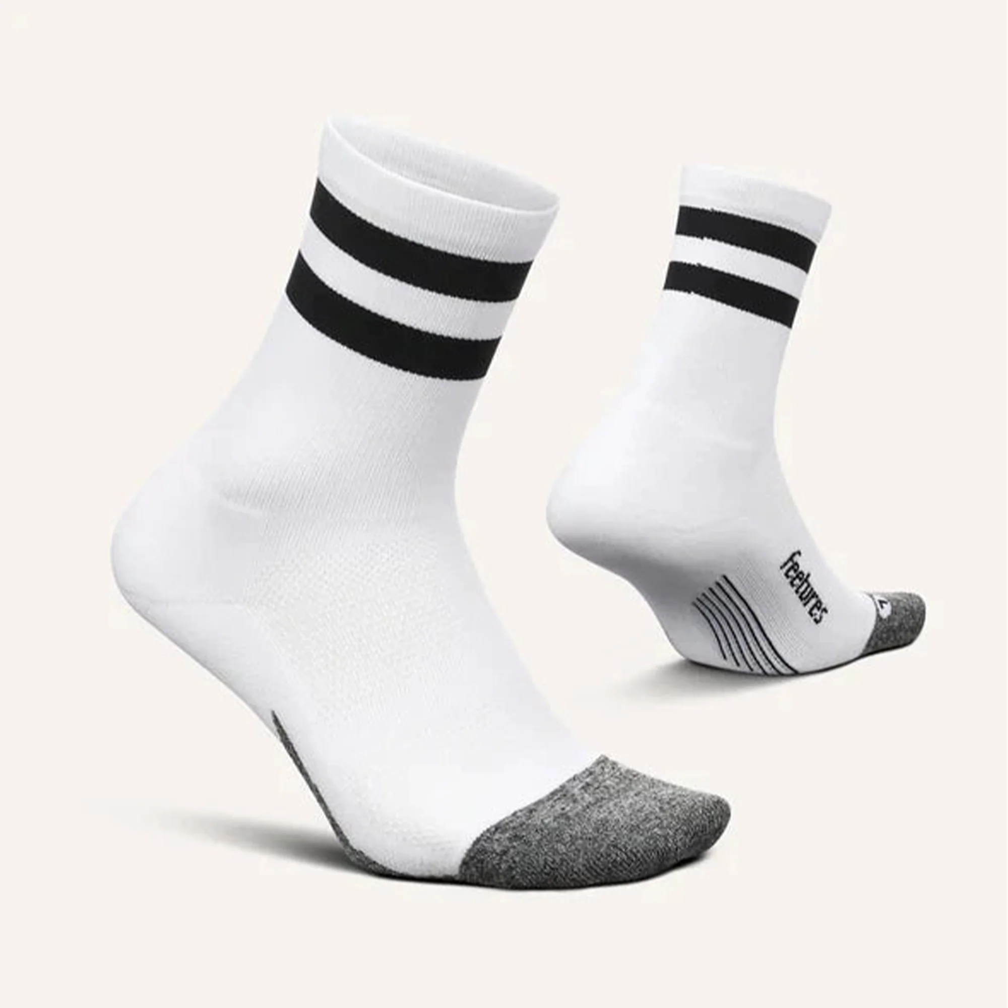 Elite Light Cushion Mini Crew Running Socks - Image 2