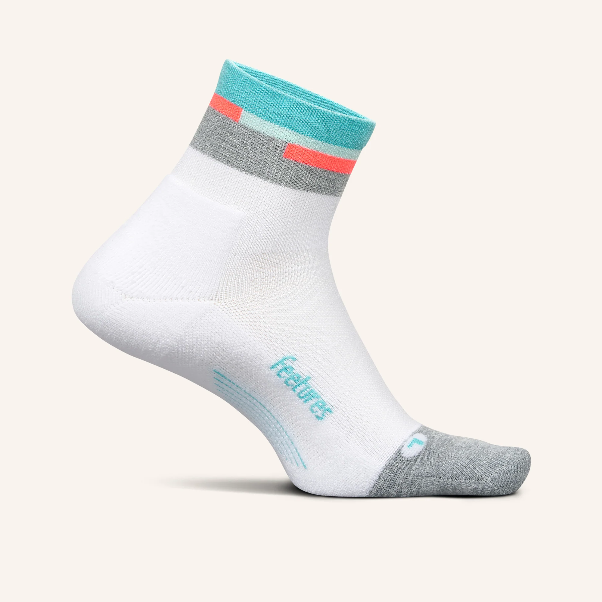 Elite Light Cushion Quarter Running Socks